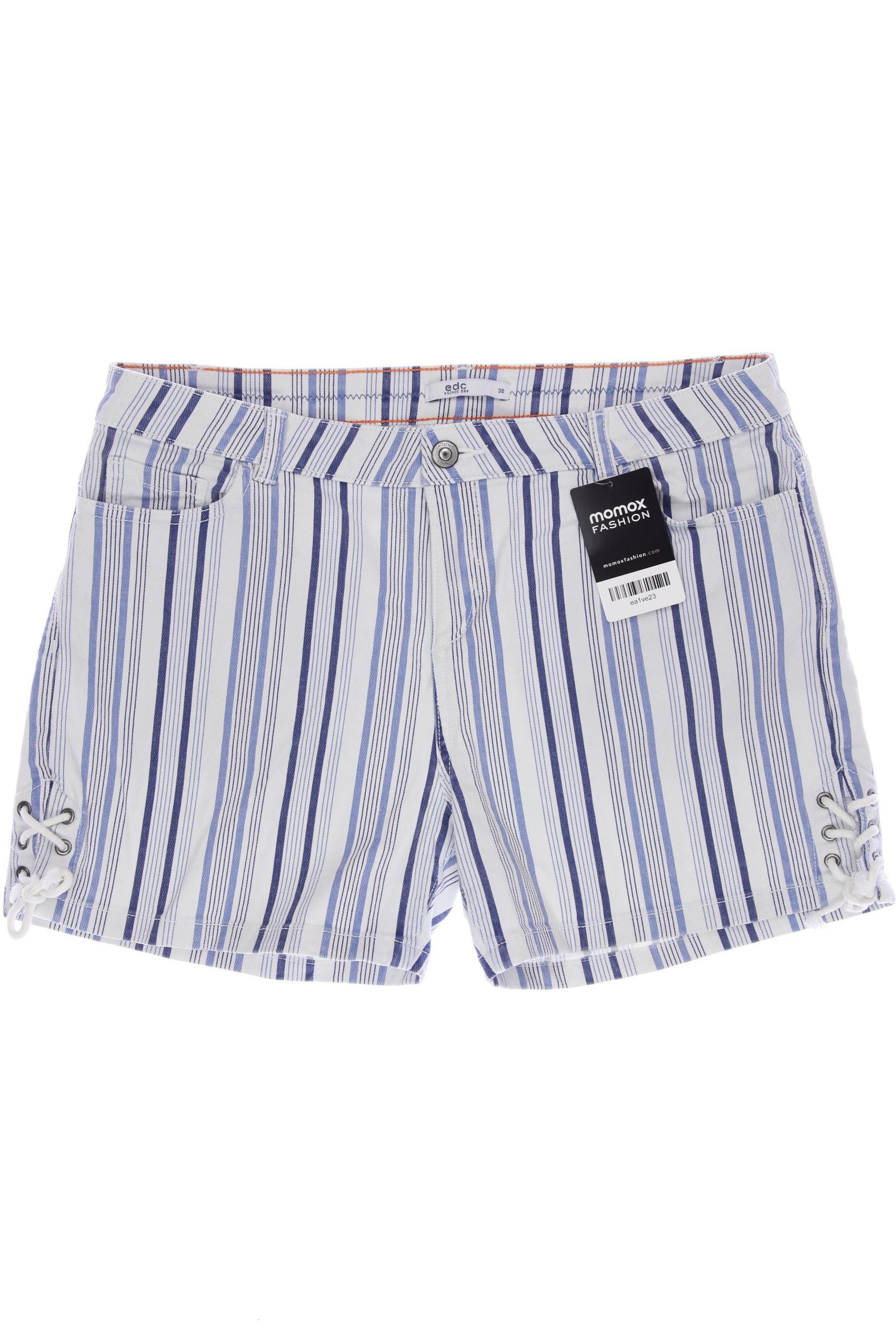 

edc by Esprit Damen Shorts, weiß, Gr. 38