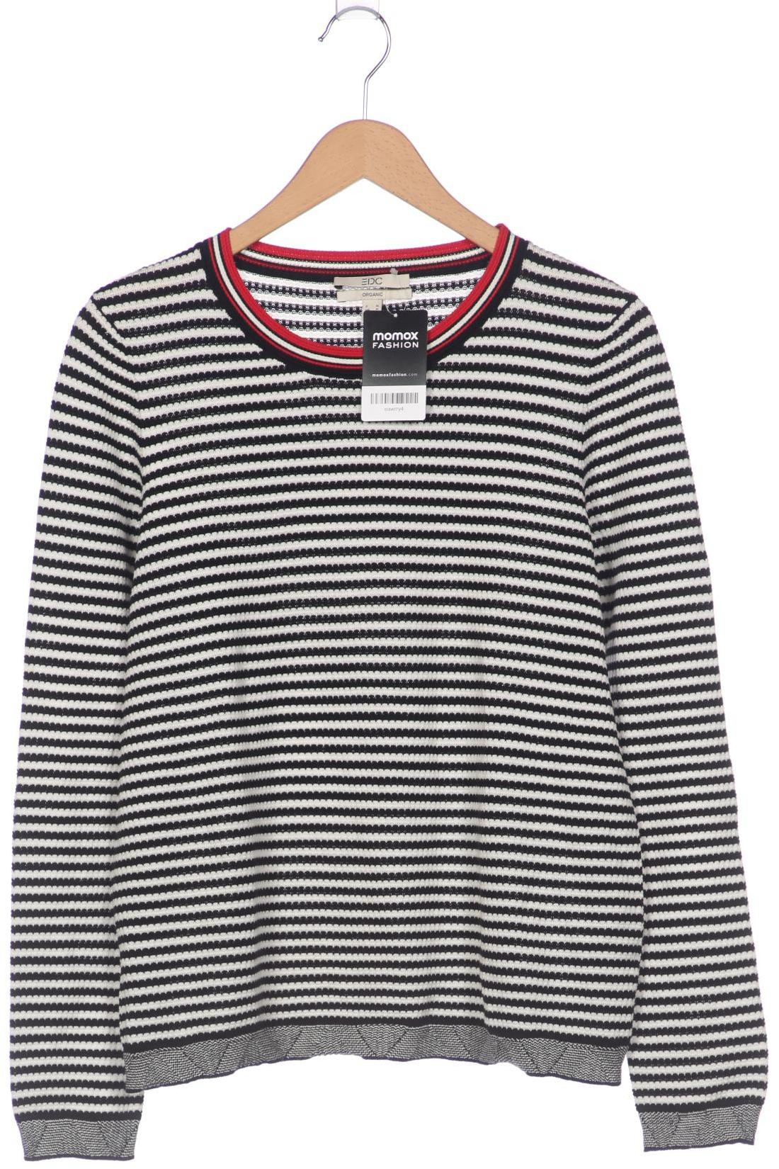 

edc by Esprit Damen Pullover, schwarz, Gr. 44