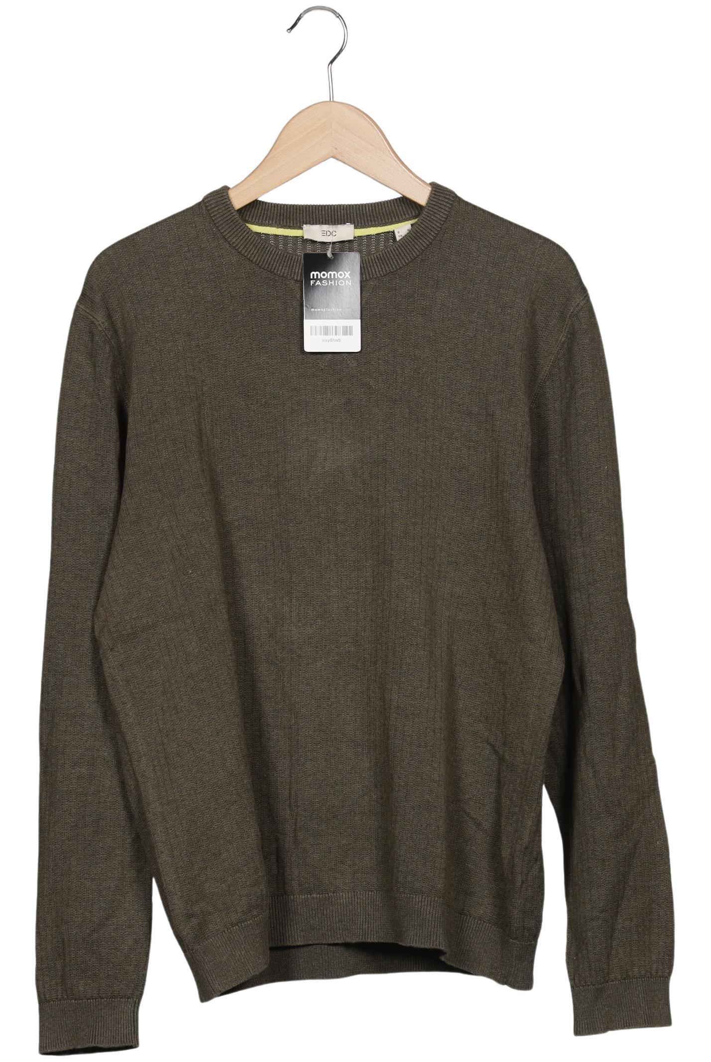 Thumbnail - edc by Esprit Herren Pullover, grün, Gr. 48