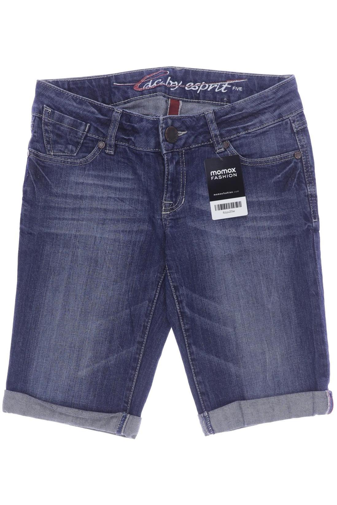 

edc by Esprit Damen Shorts, blau, Gr. 38