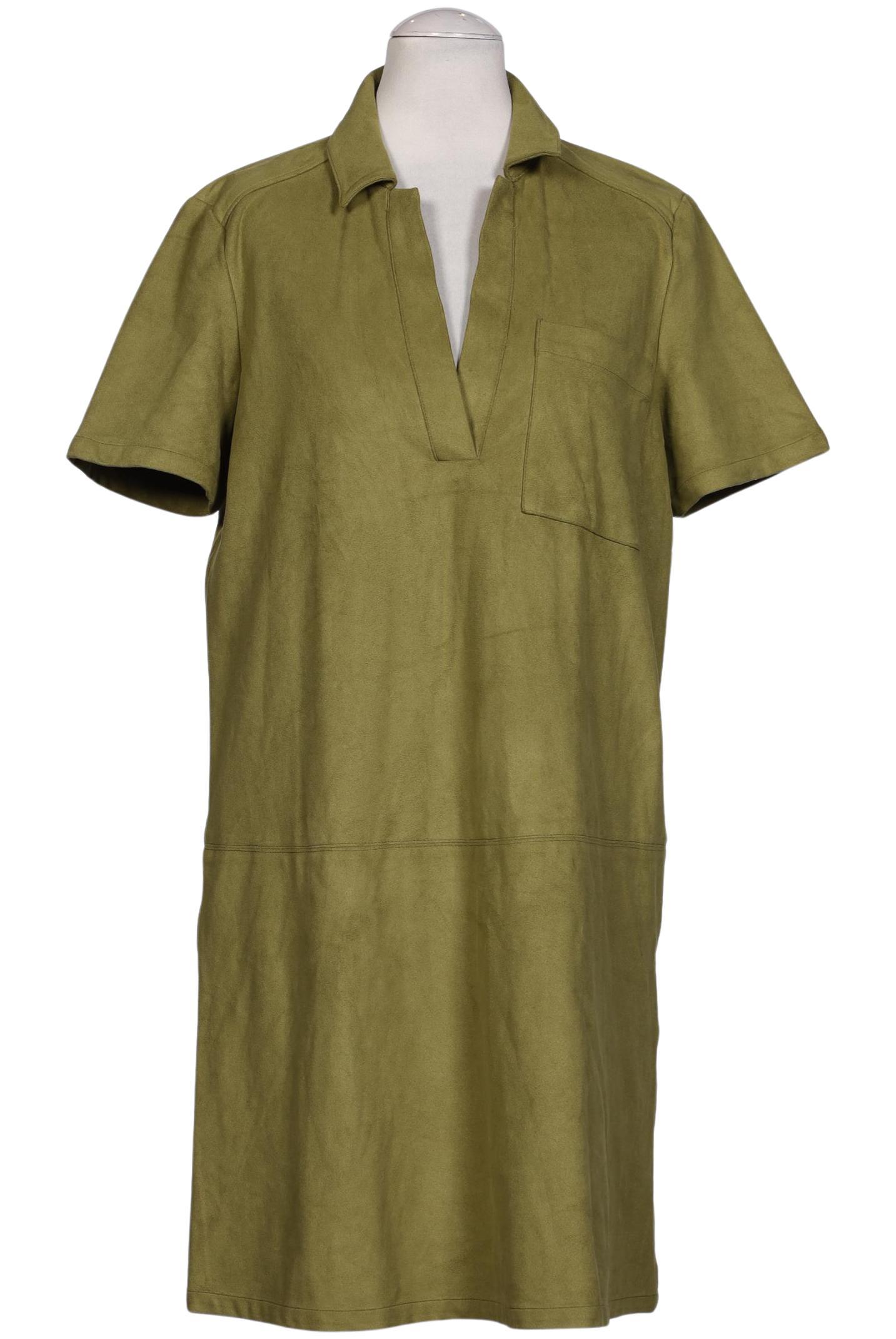 

edc by Esprit Damen Kleid, grün, Gr. 36