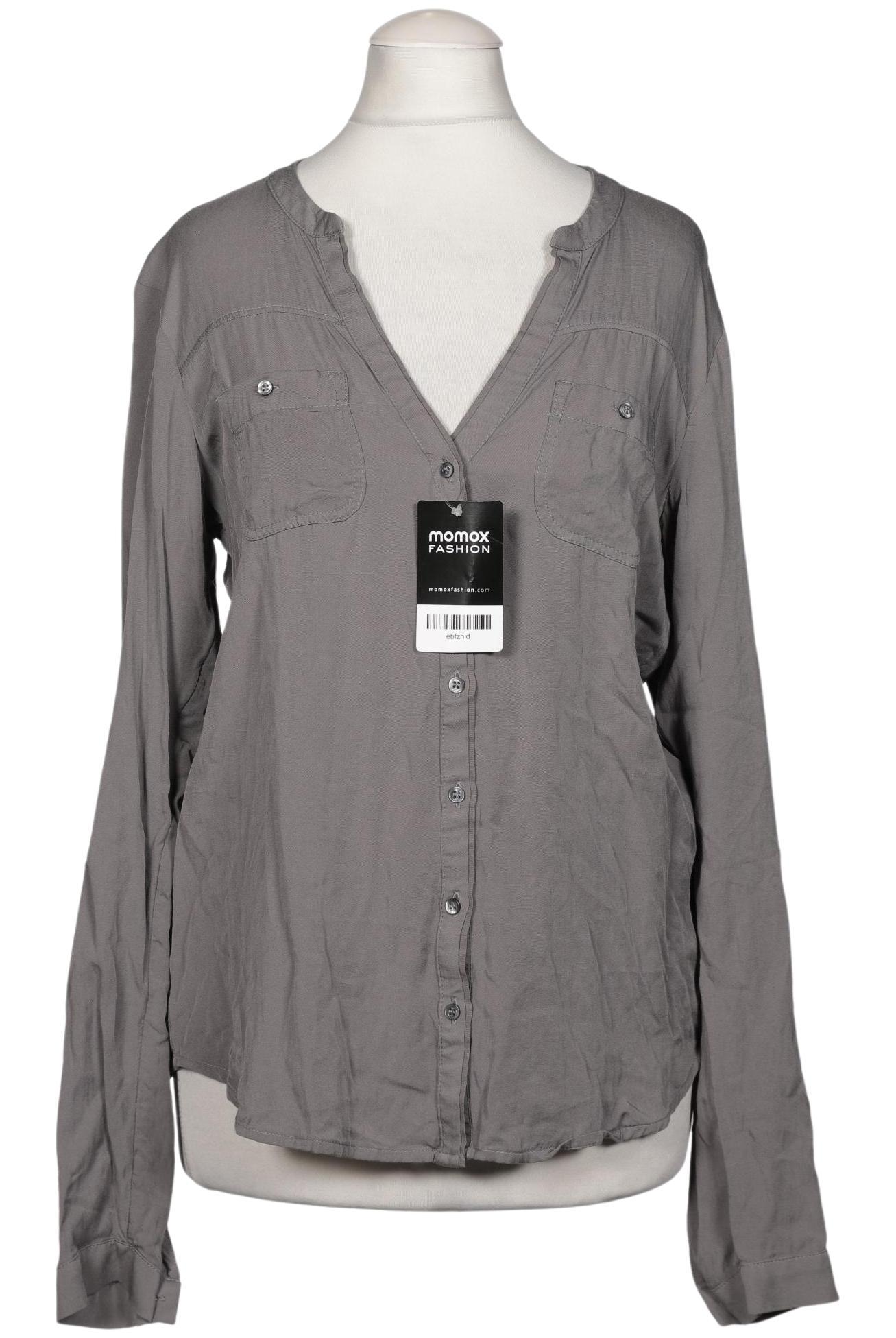 

edc by Esprit Damen Bluse, grau, Gr. 36
