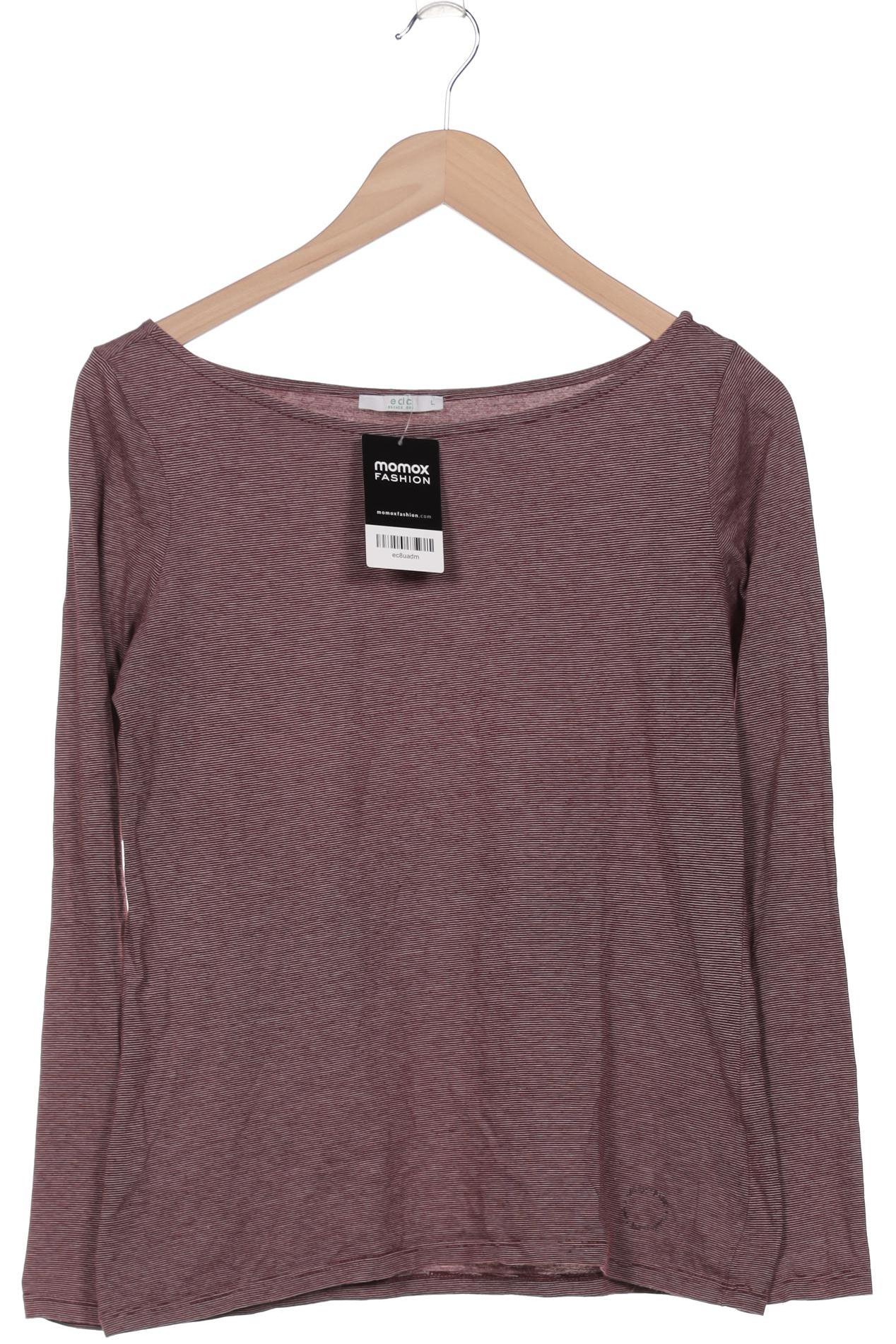 

edc by Esprit Damen Langarmshirt, bordeaux, Gr. 42