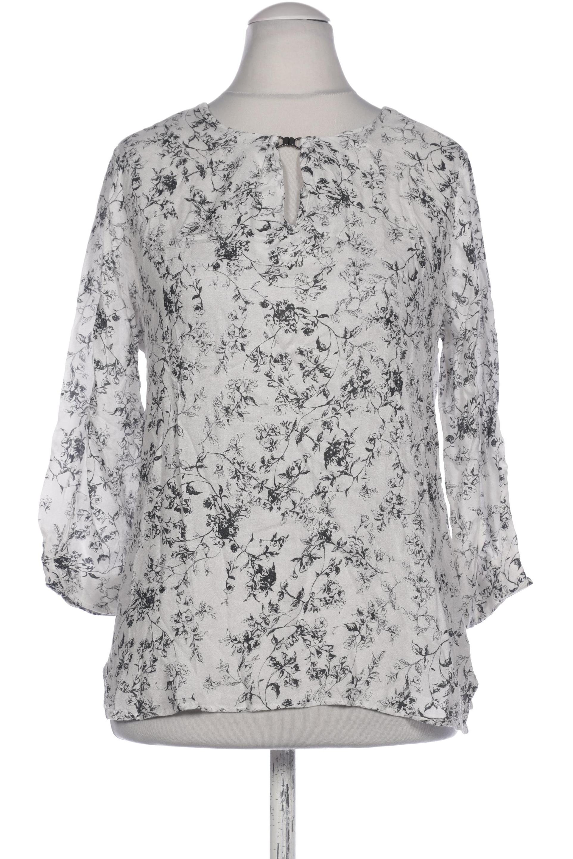 

edc by Esprit Damen Bluse, weiß, Gr. 36
