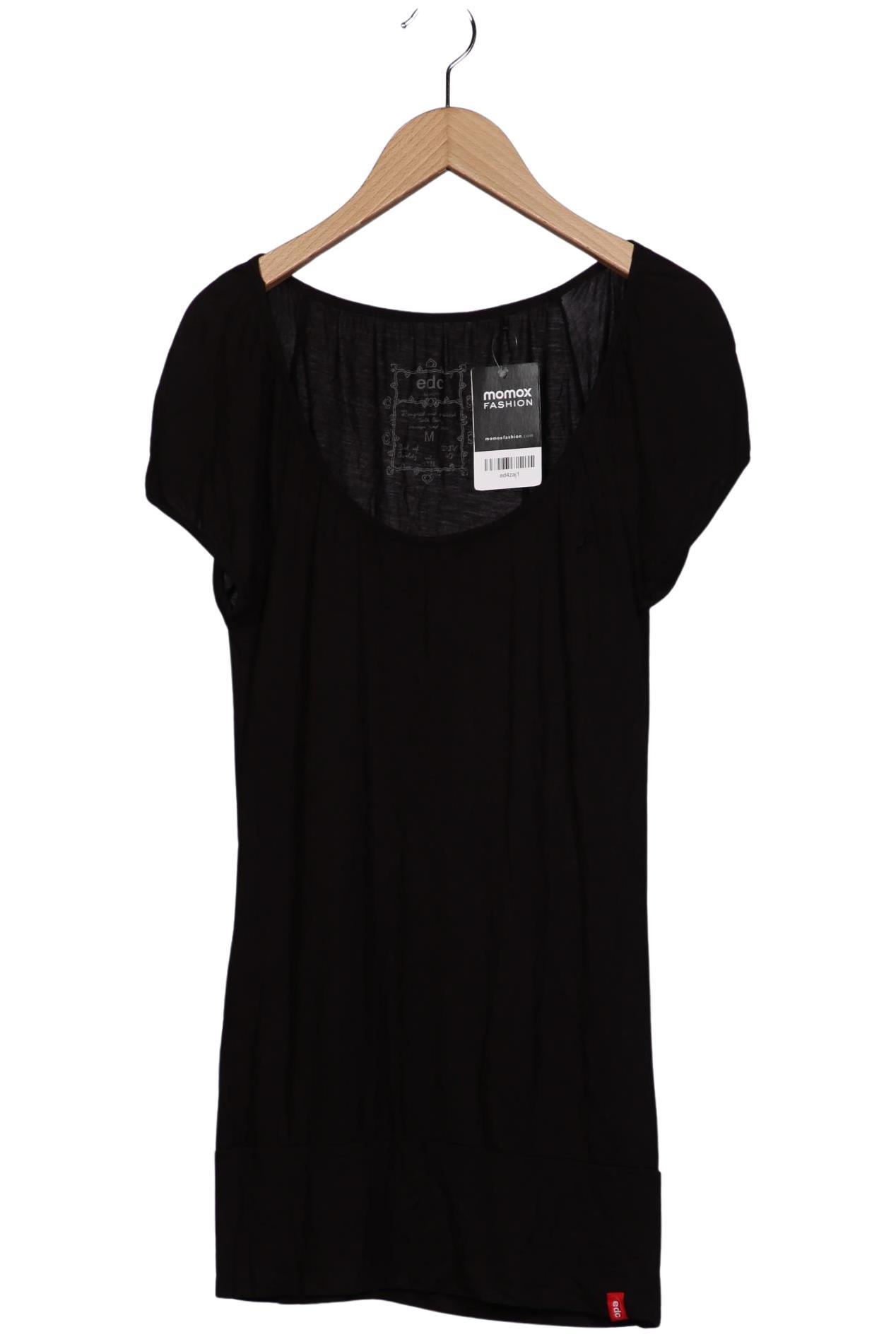 

edc by Esprit Damen T-Shirt, schwarz, Gr. 38