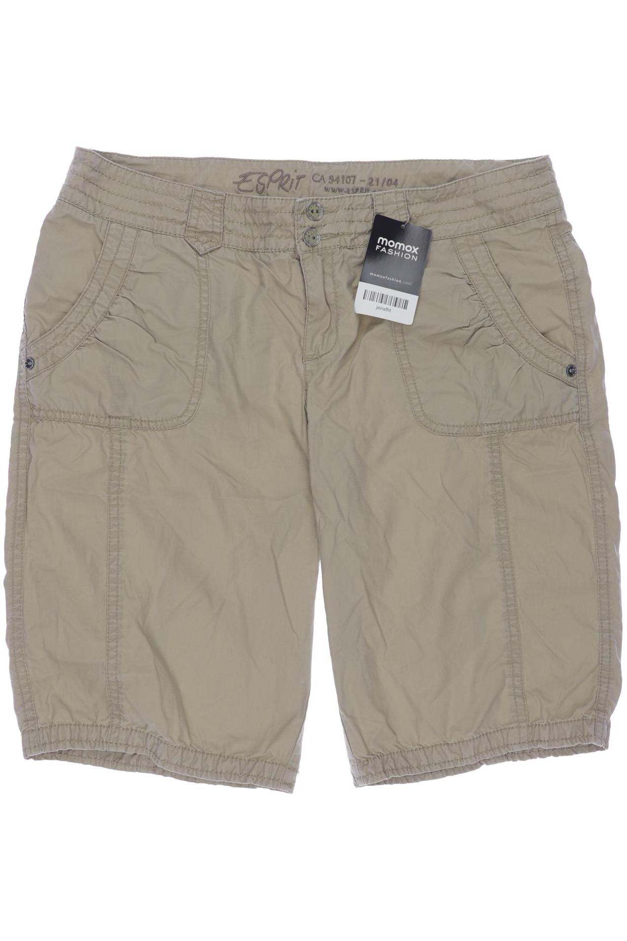 

edc by Esprit Damen Shorts, beige, Gr. 38