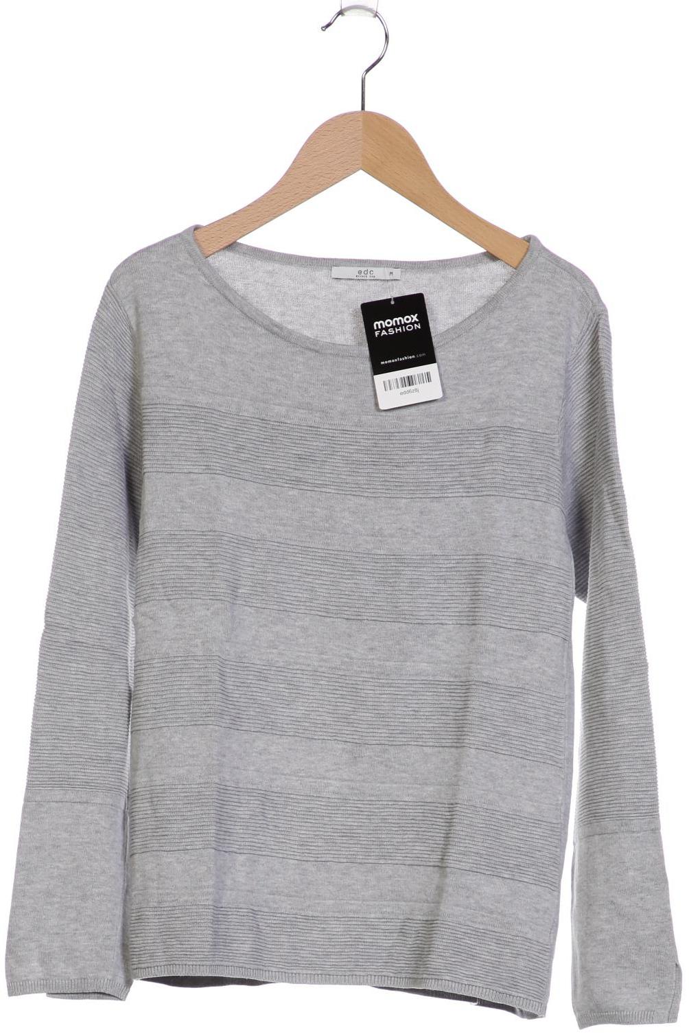 

edc by Esprit Damen Pullover, grau, Gr. 38