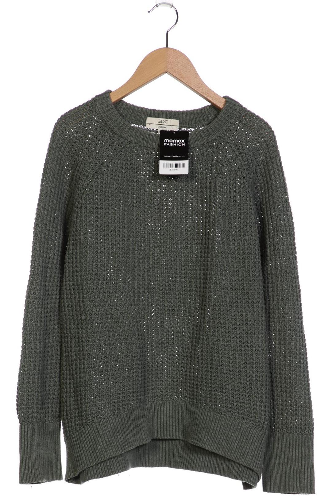 

edc by Esprit Damen Pullover, grün, Gr. 38