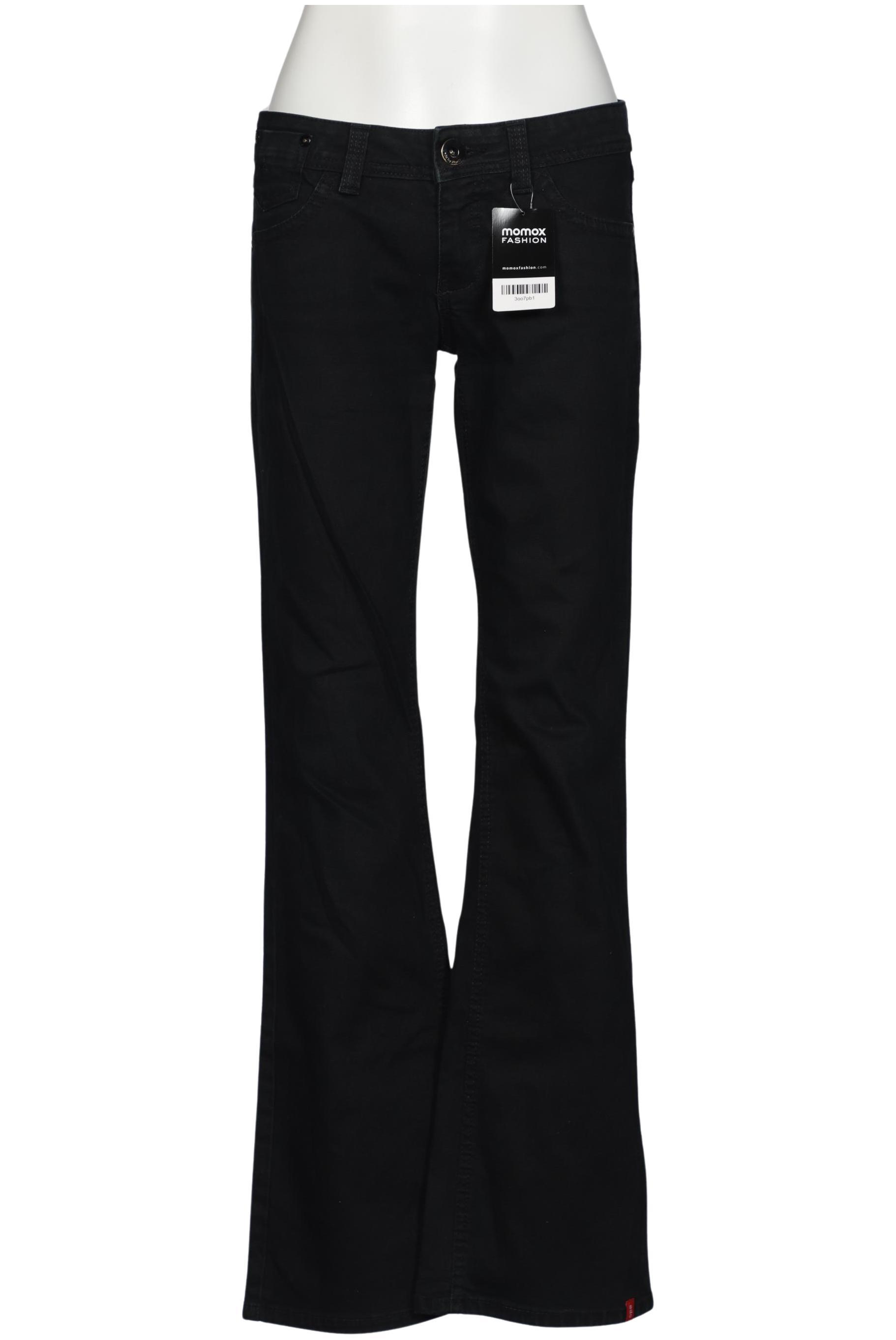 

edc by Esprit Damen Jeans, schwarz, Gr. 38