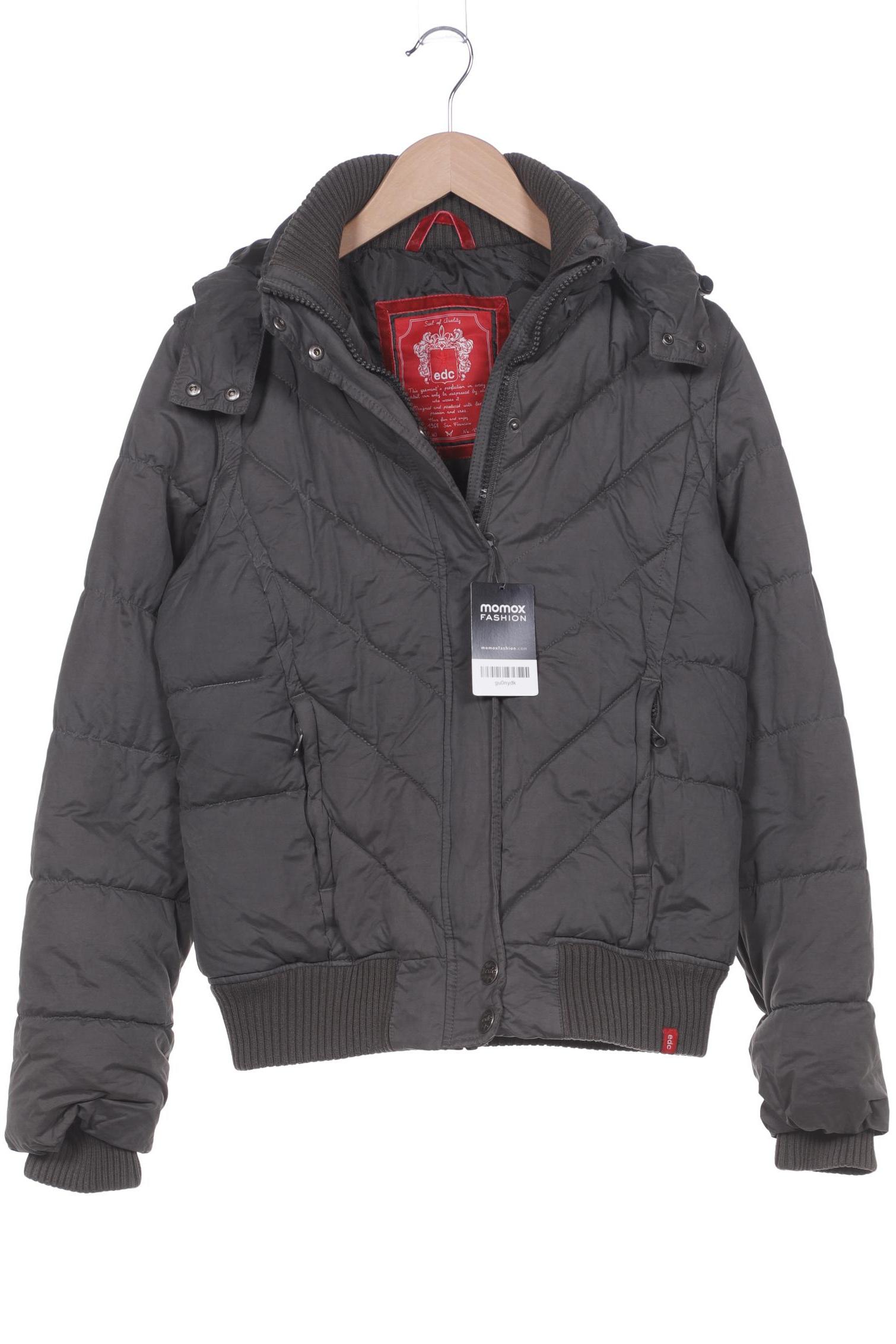 

edc by Esprit Damen Jacke, grau, Gr. 38