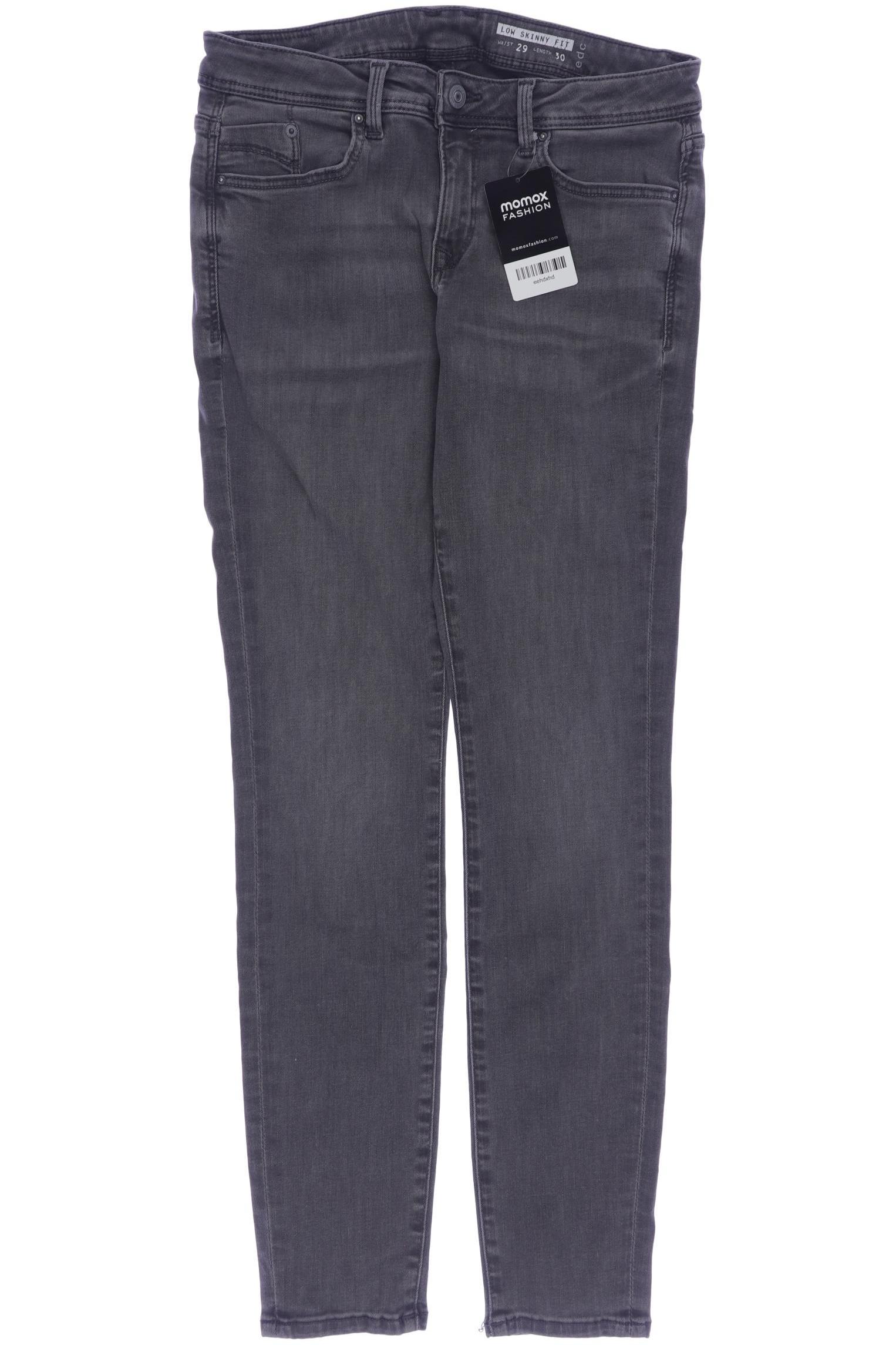 

edc by Esprit Damen Jeans, grau, Gr. 29