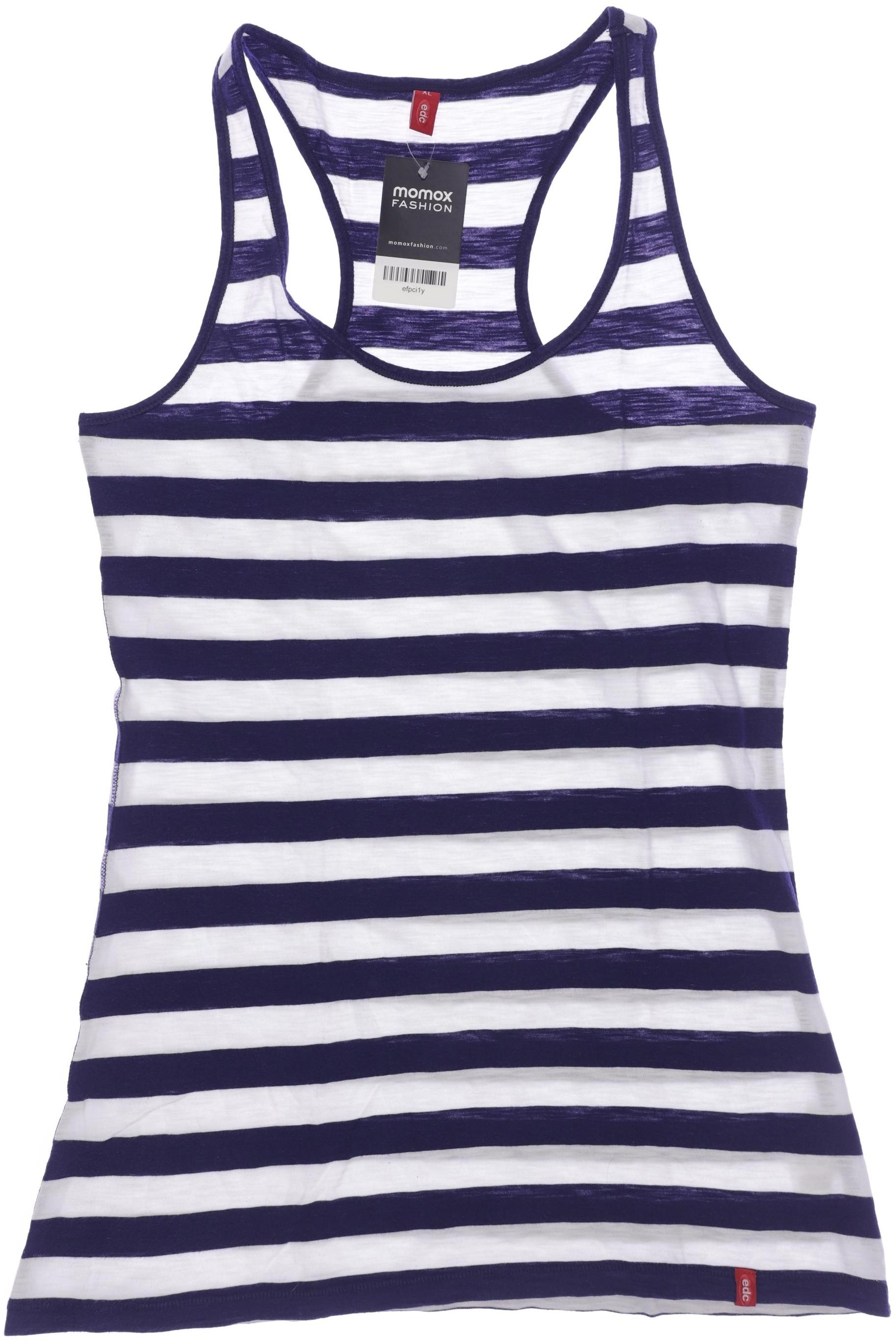 

edc by Esprit Damen Top, marineblau, Gr. 44