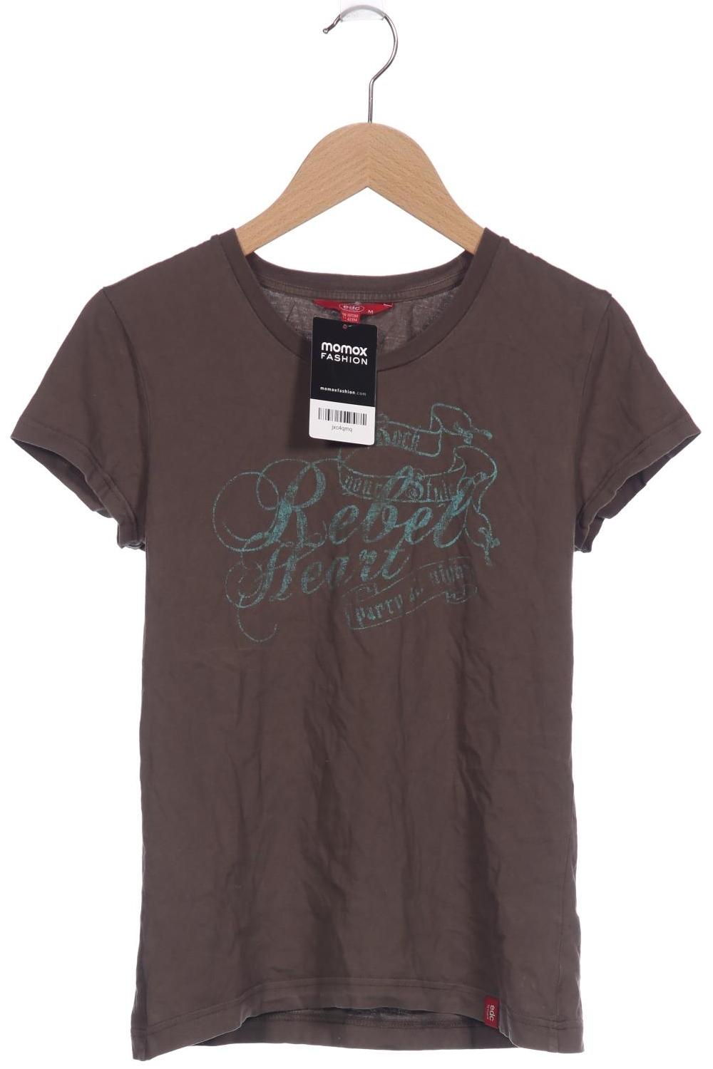 

edc by Esprit Damen T-Shirt, grün, Gr. 38