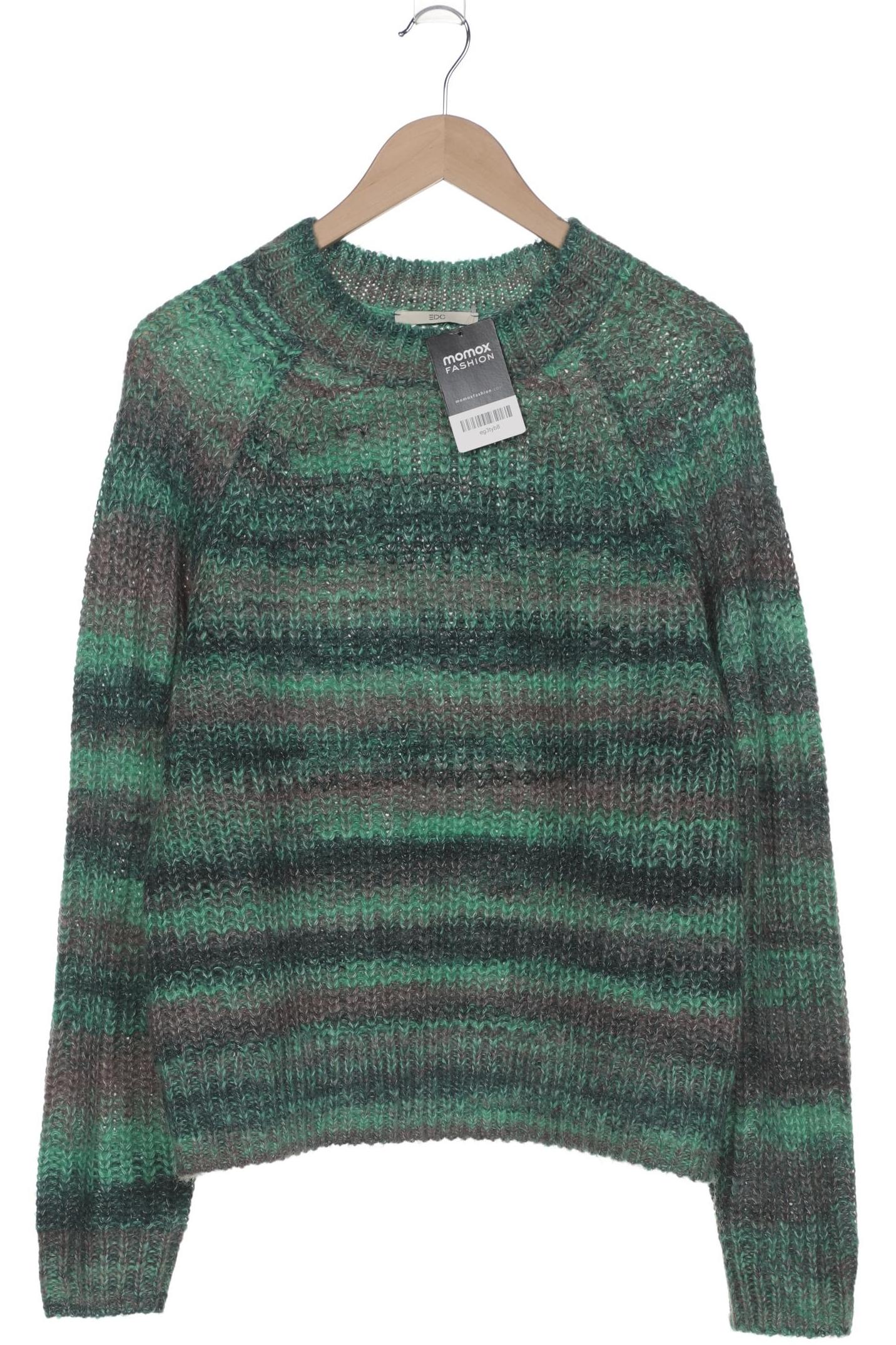 

edc by Esprit Damen Pullover, grün, Gr. 44
