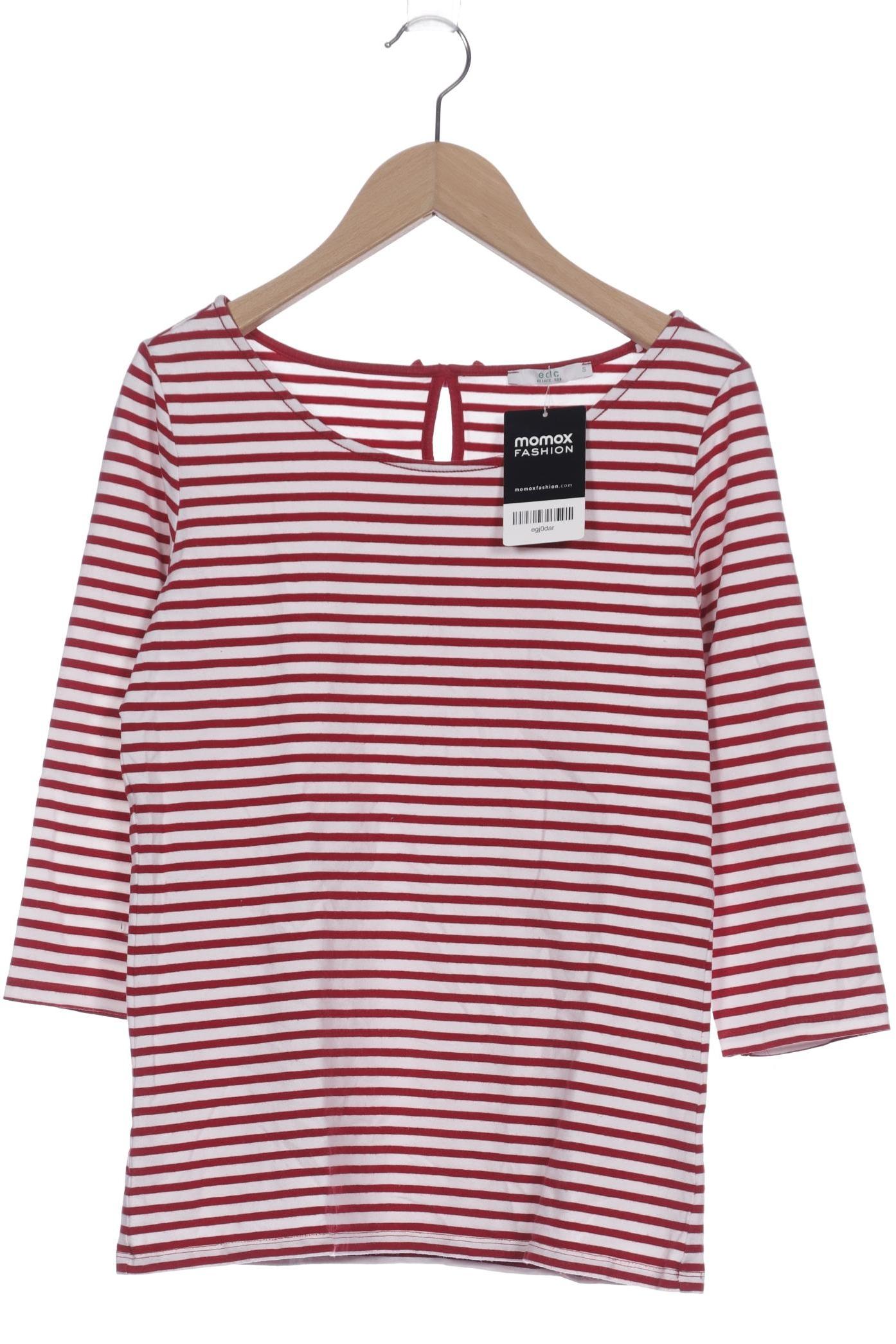 

edc by Esprit Damen Langarmshirt, bordeaux, Gr. 36