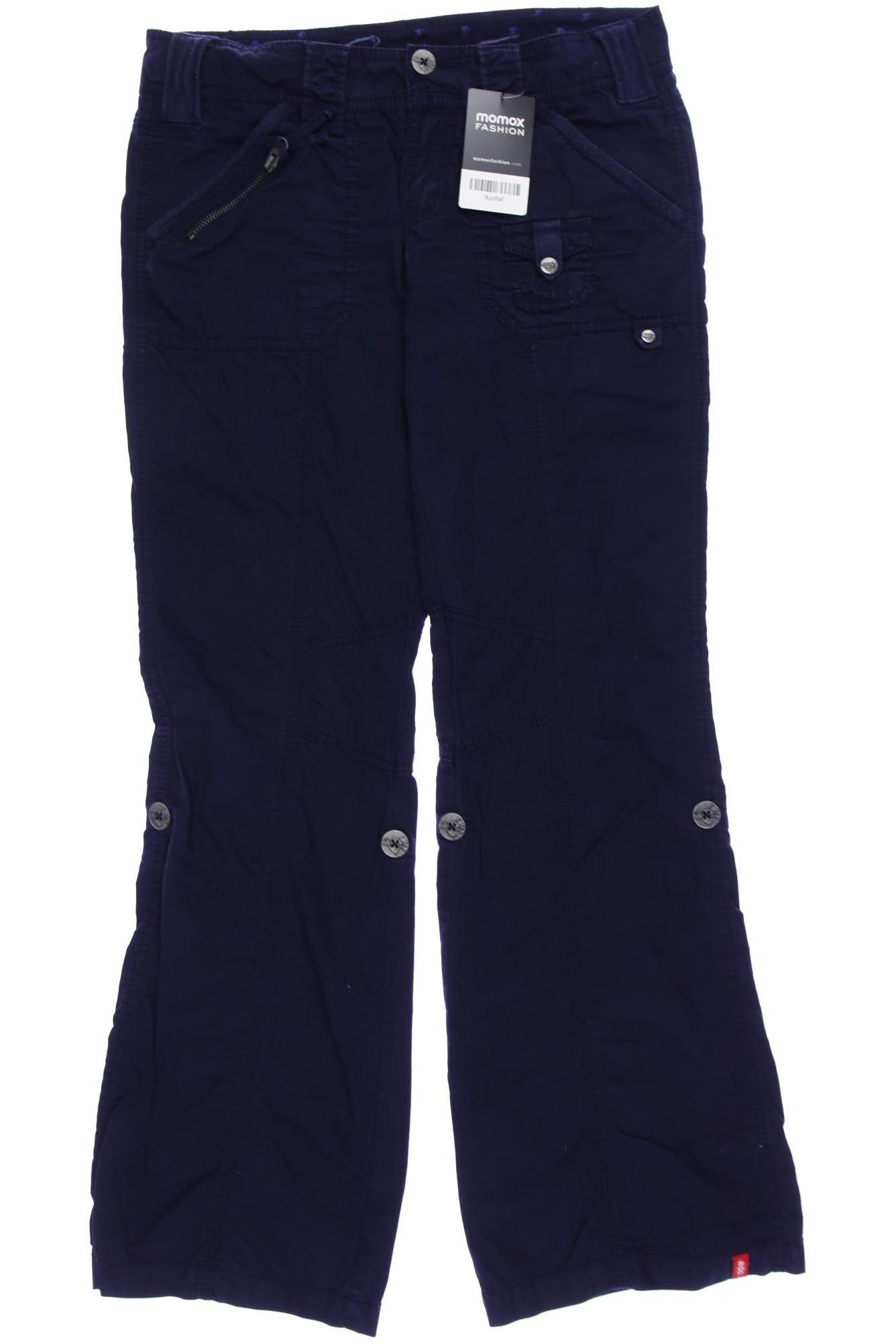 

edc by Esprit Damen Stoffhose, marineblau