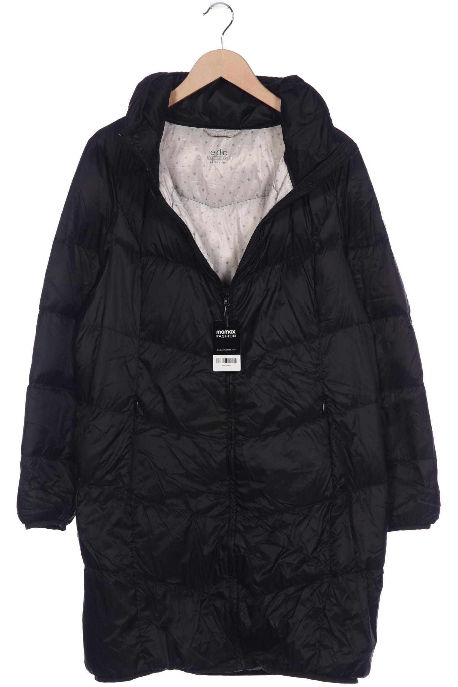 

edc by Esprit Damen Mantel, schwarz, Gr. 46