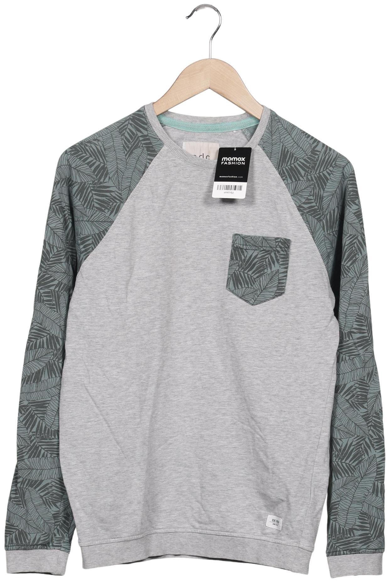 

edc by Esprit Herren Sweatshirt, grau, Gr. 46