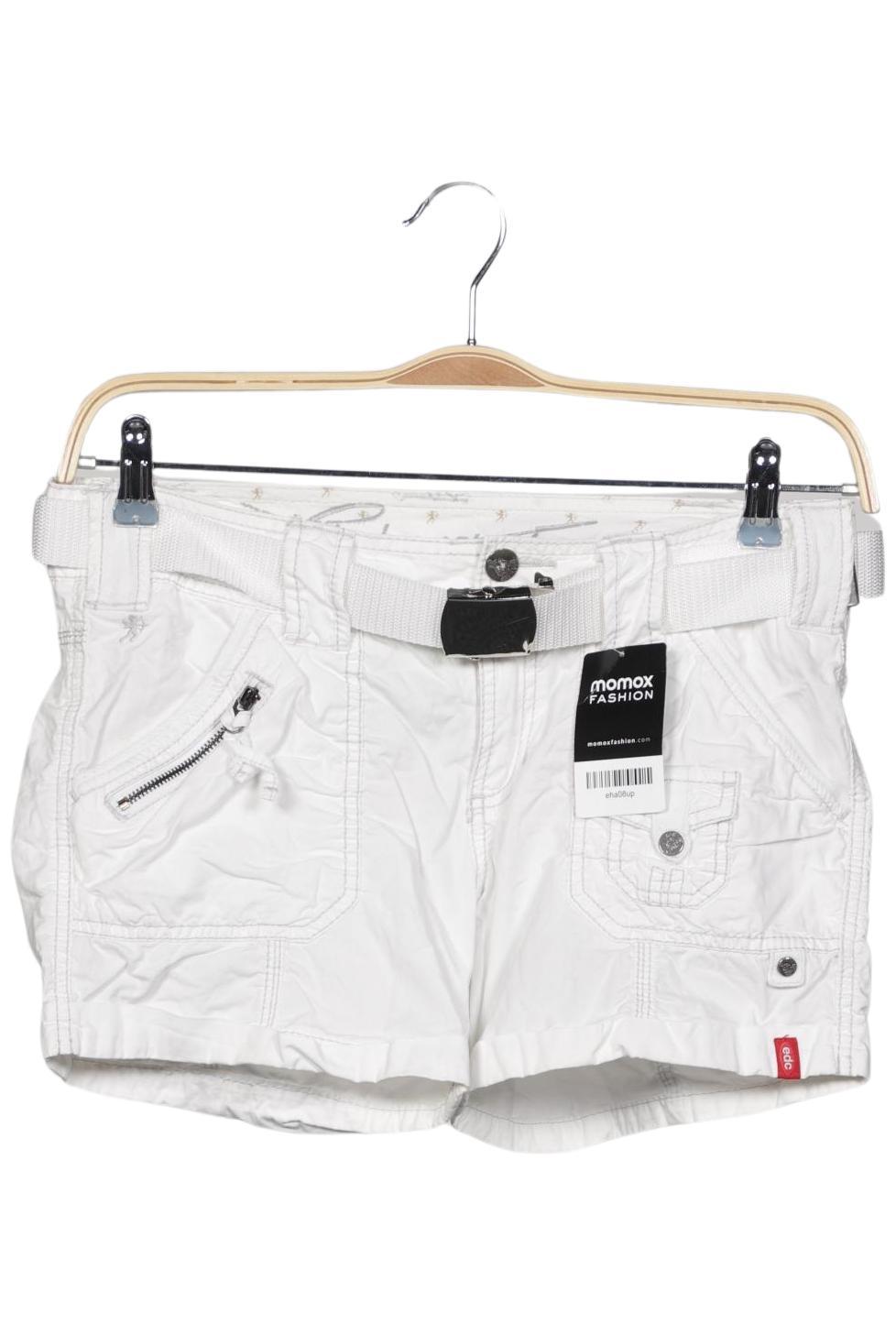 

edc by Esprit Damen Shorts, weiß, Gr. 36