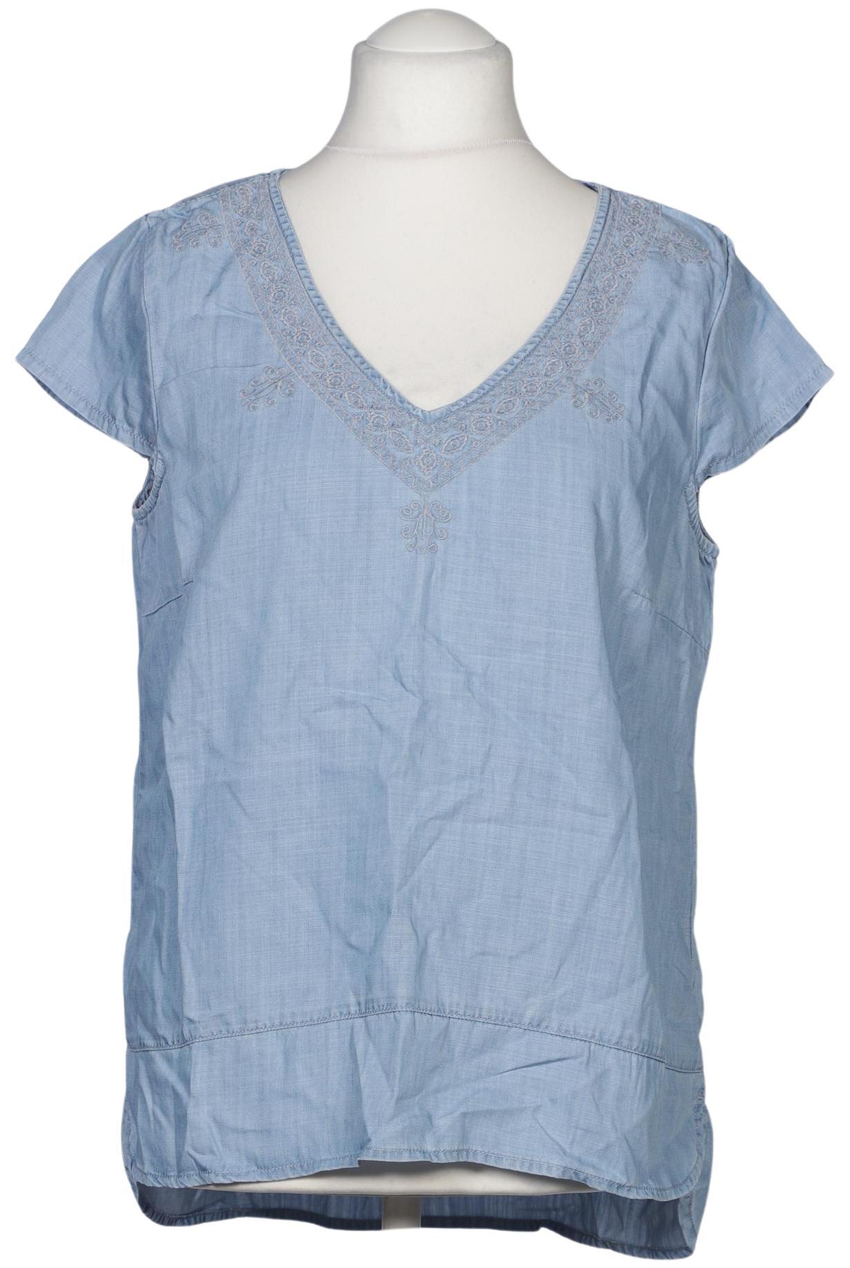 

edc by Esprit Damen Bluse, hellblau, Gr. 44
