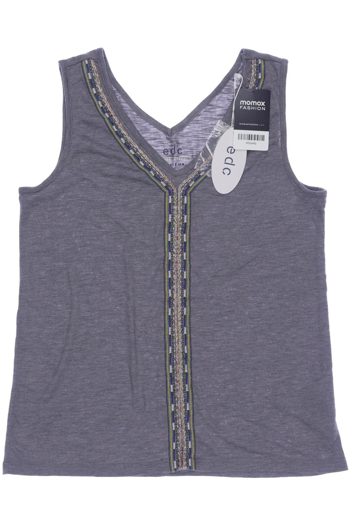 

edc by Esprit Damen Top, grau, Gr. 36
