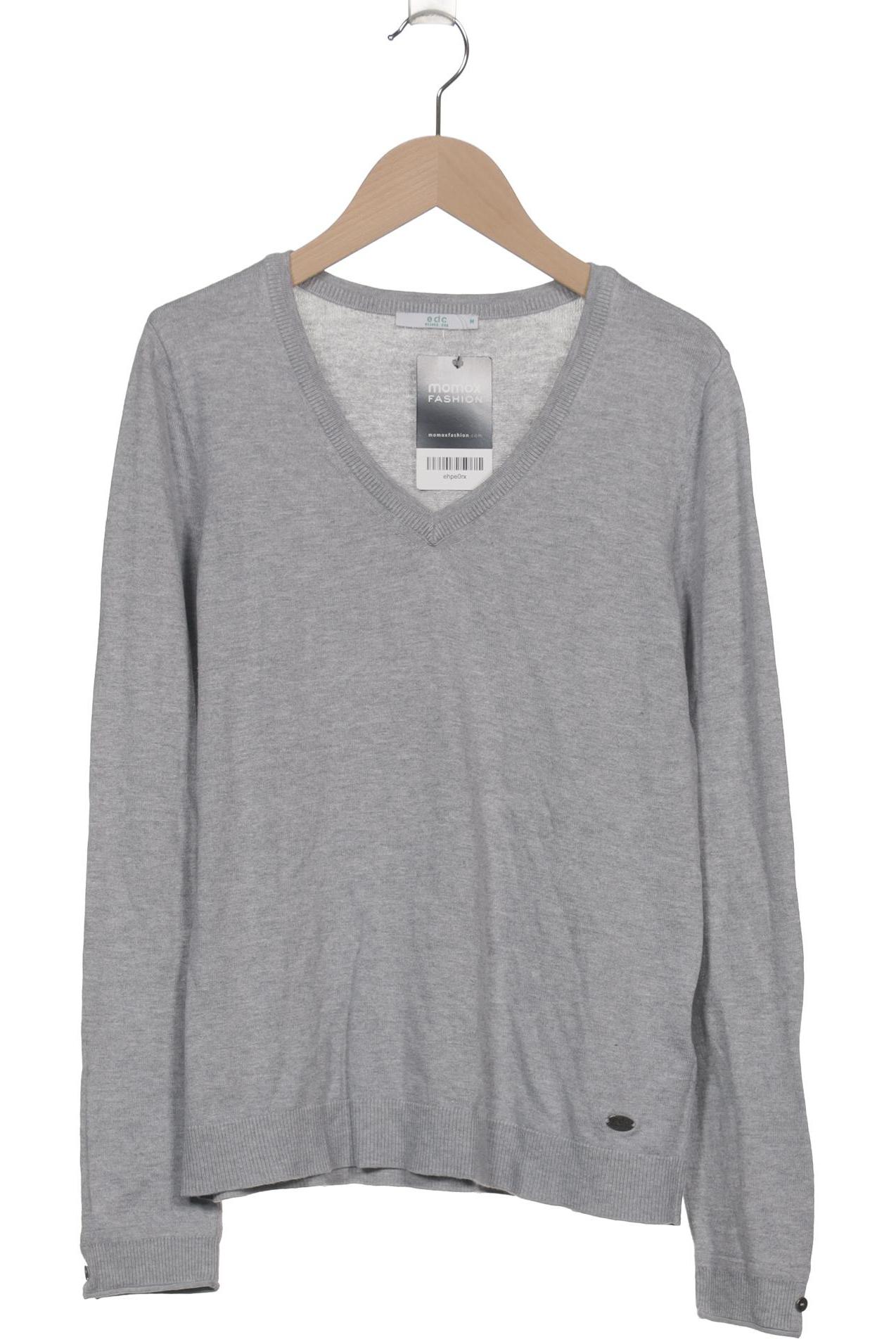

edc by Esprit Damen Pullover, grau, Gr. 38