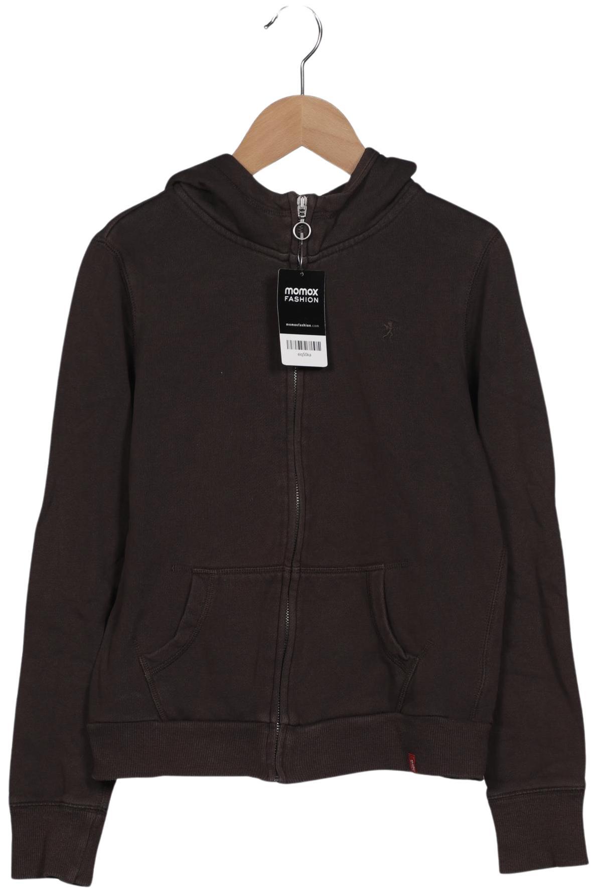 

edc by Esprit Damen Kapuzenpullover, braun, Gr. 34