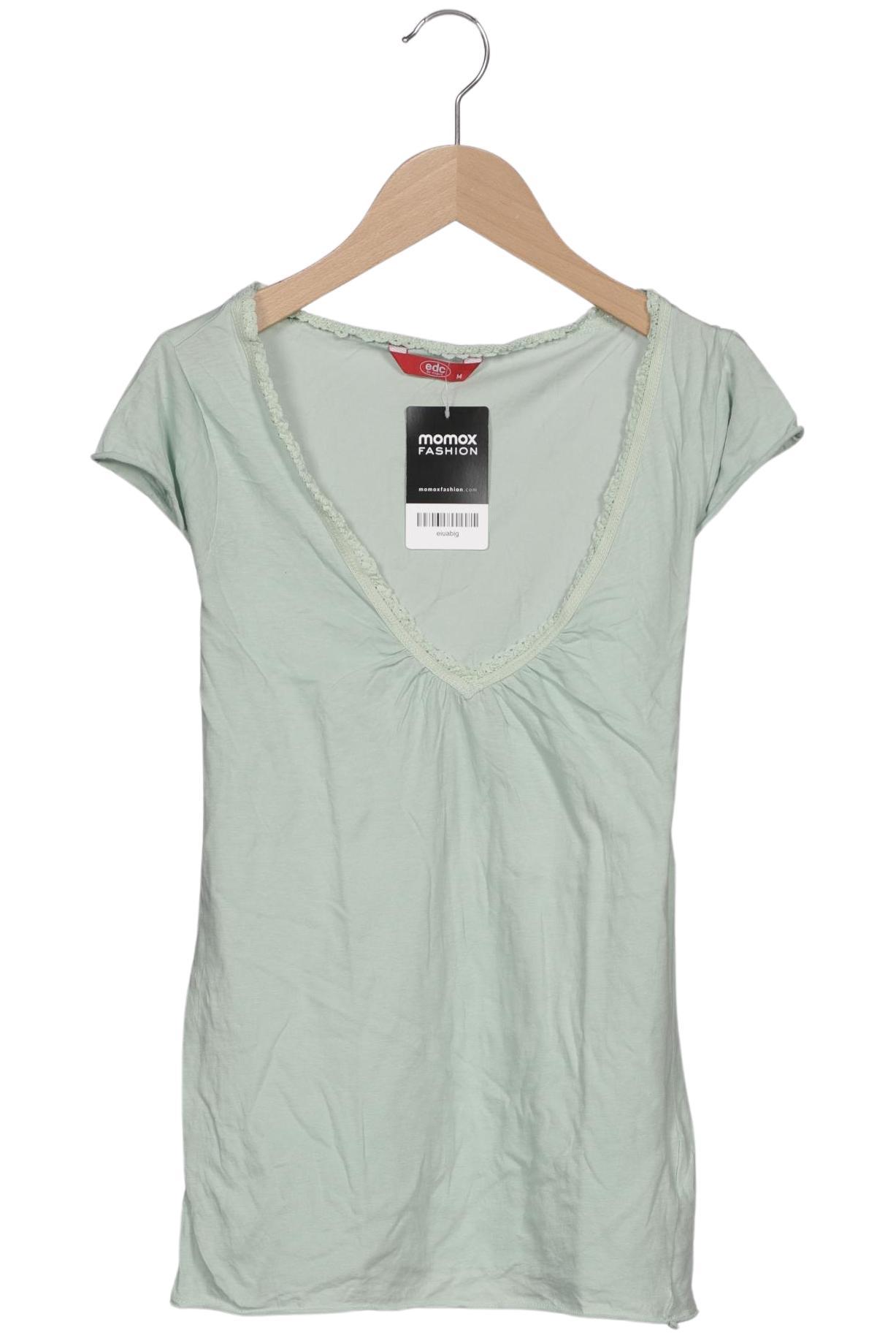 

edc by Esprit Damen T-Shirt, hellgrün, Gr. 38