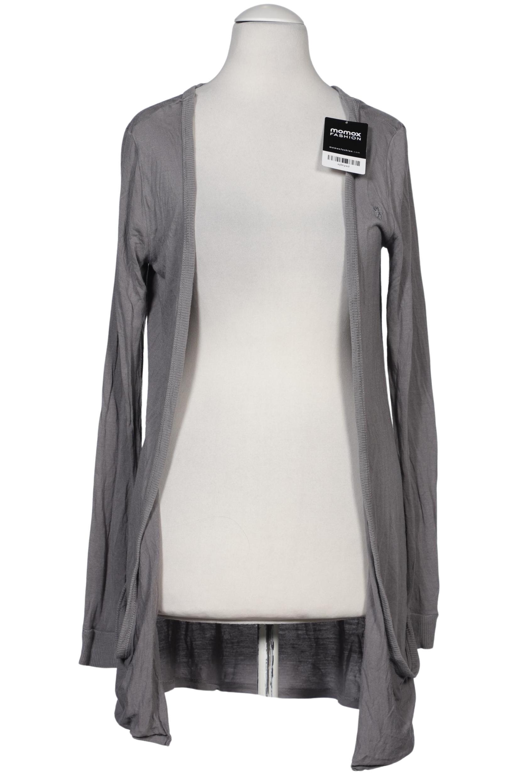 

edc by Esprit Damen Strickjacke, grau, Gr. 36