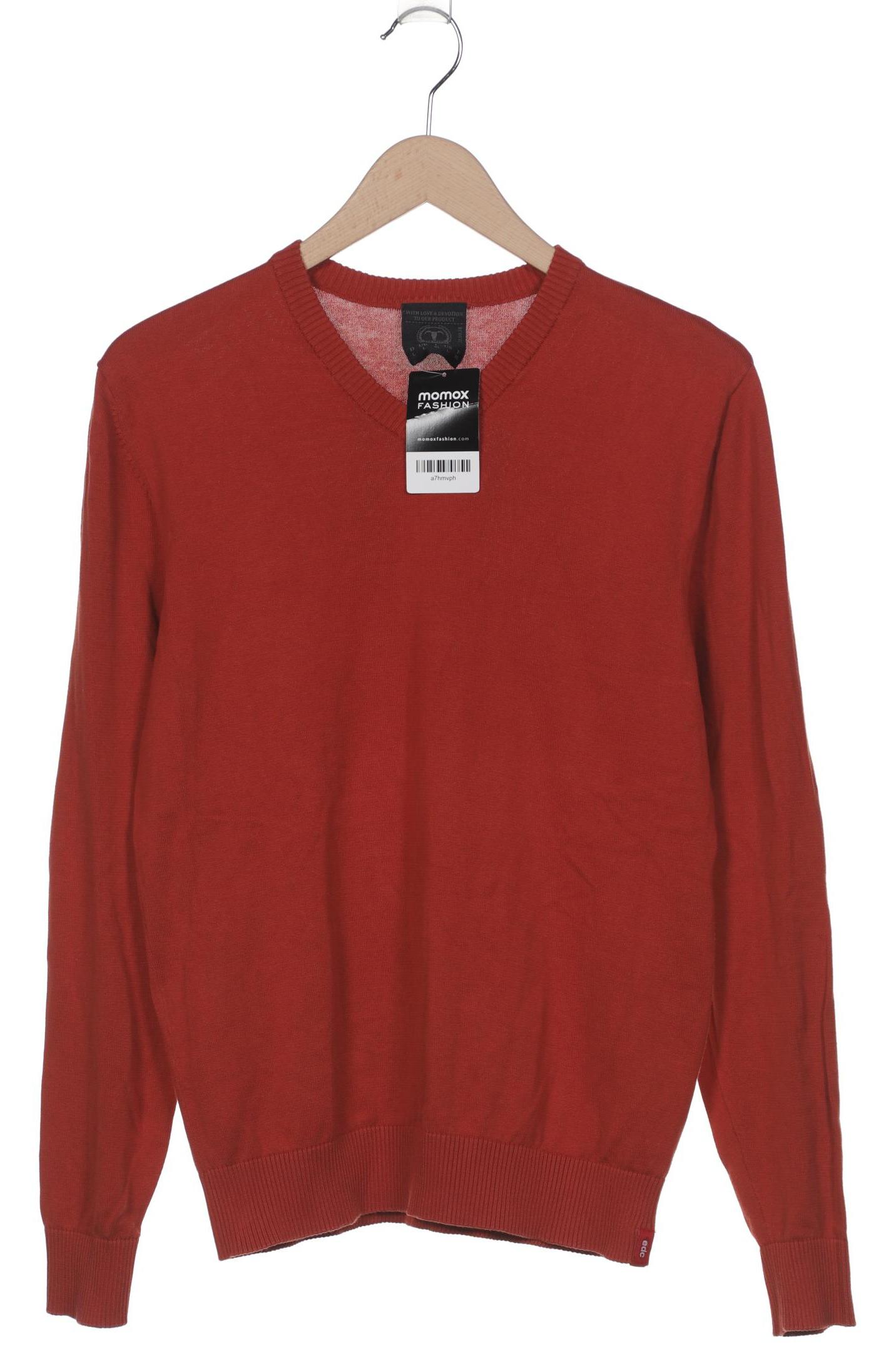 

edc by Esprit Herren Pullover, rot, Gr. 52