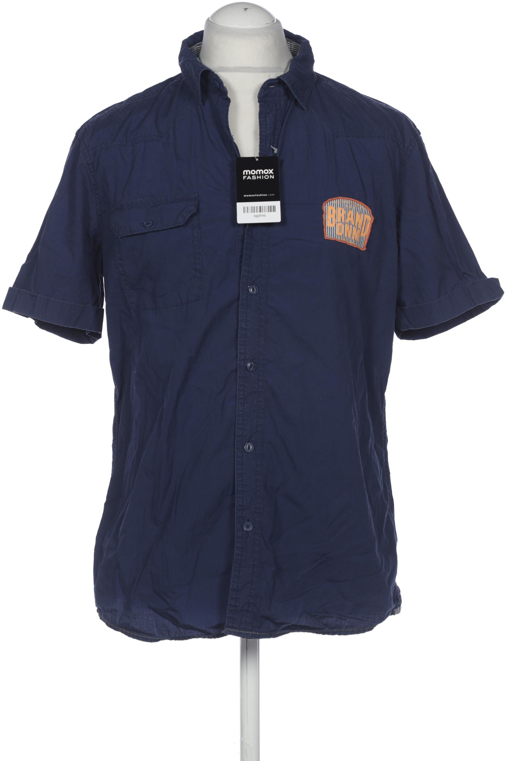 

edc by Esprit Herren Hemd, marineblau, Gr. 52