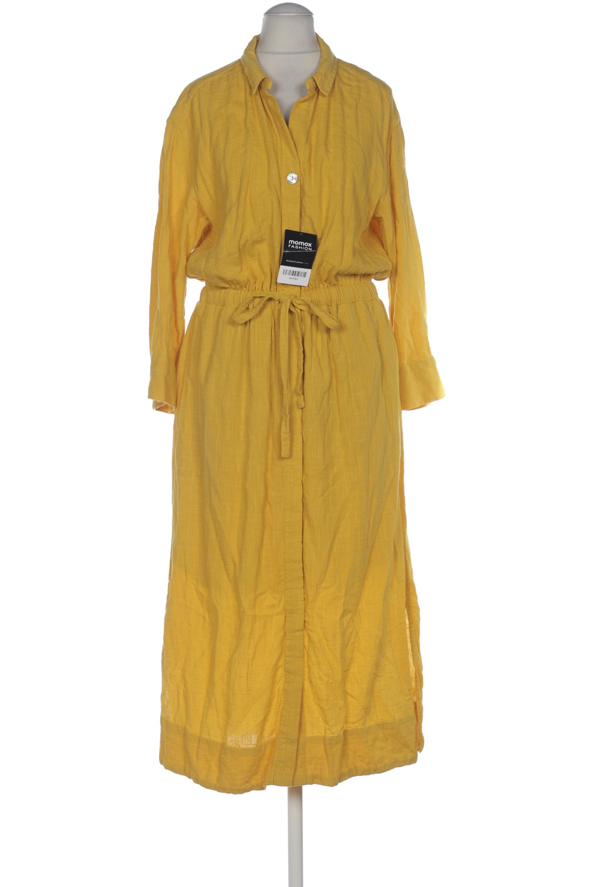 

edc by Esprit Damen Kleid, gelb, Gr. 36
