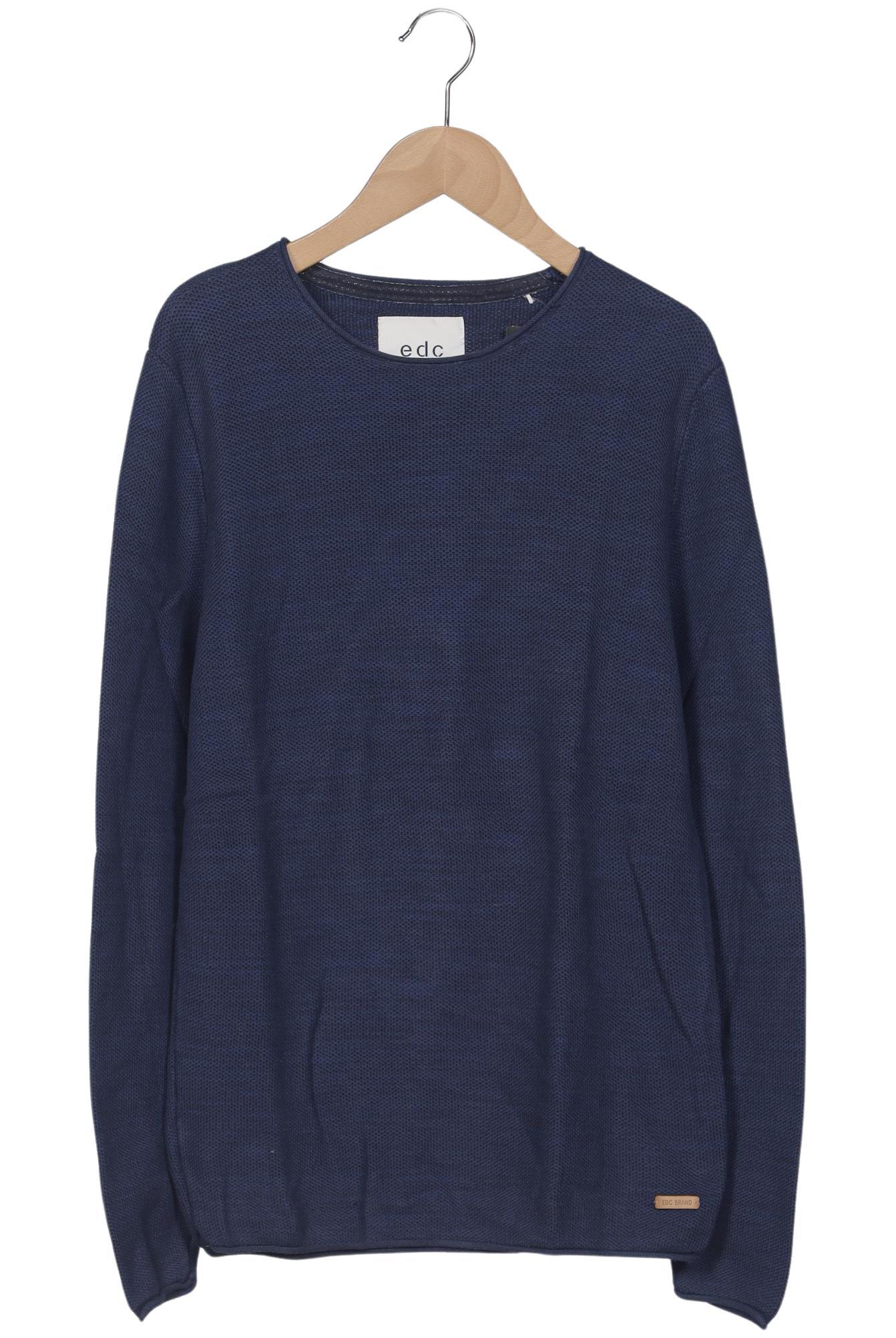 

edc by Esprit Herren Pullover, marineblau, Gr. 46