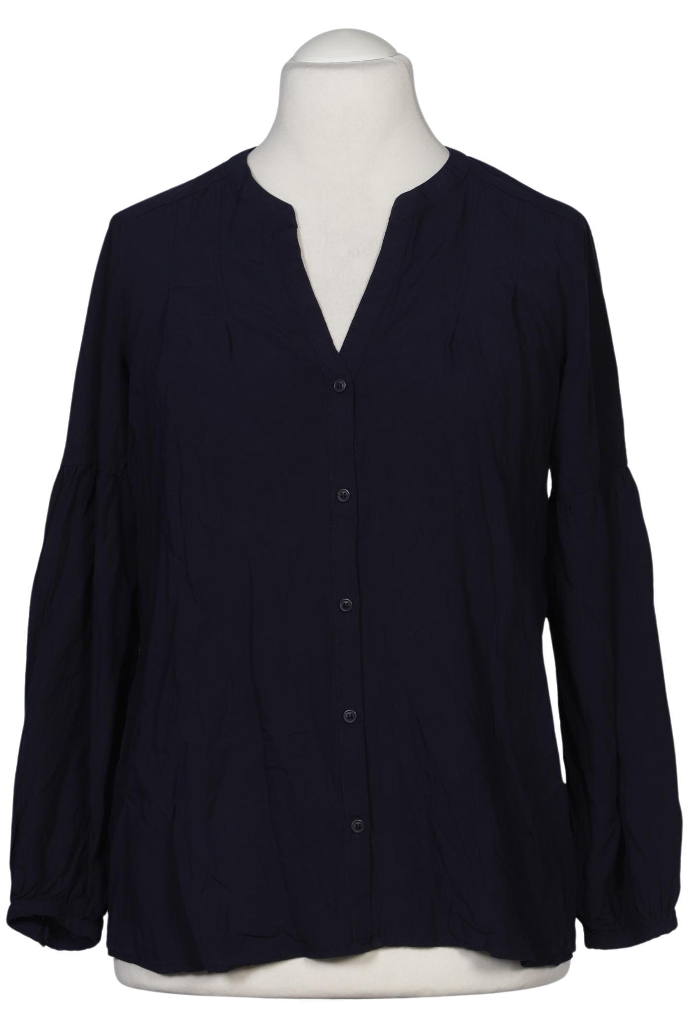 

edc by Esprit Damen Bluse, marineblau, Gr. 42