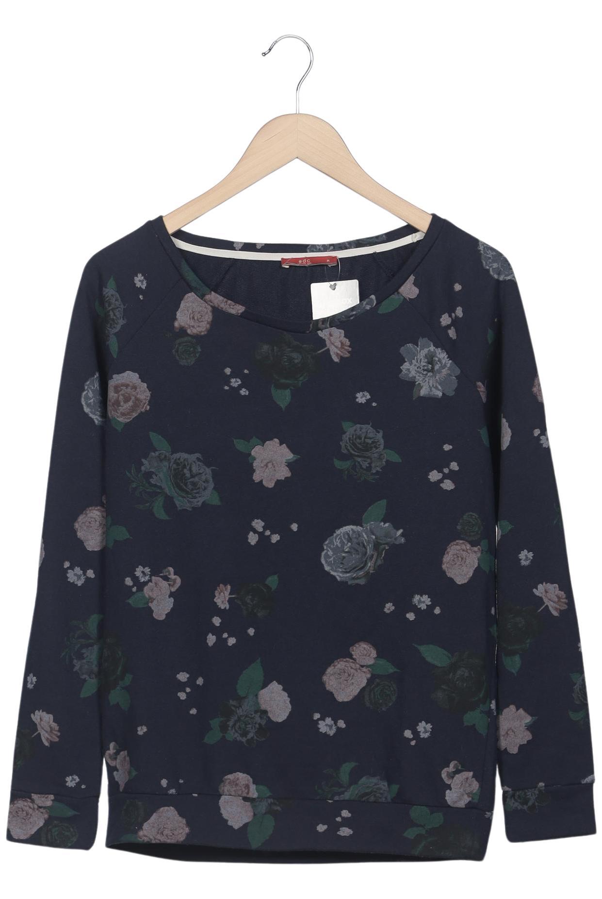 

edc by Esprit Damen Sweatshirt, marineblau, Gr. 38