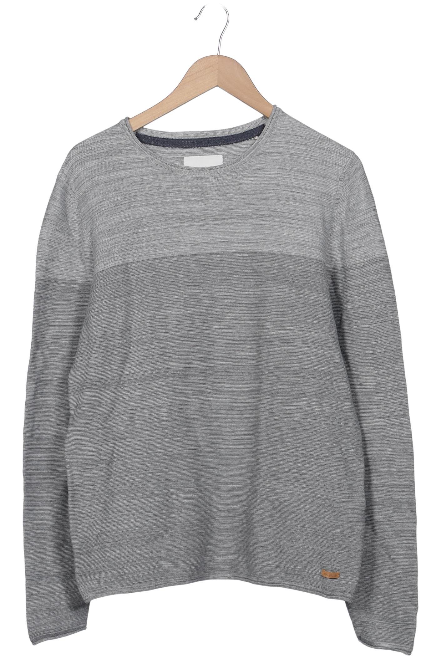 

edc by Esprit Herren Pullover, grau, Gr. 52