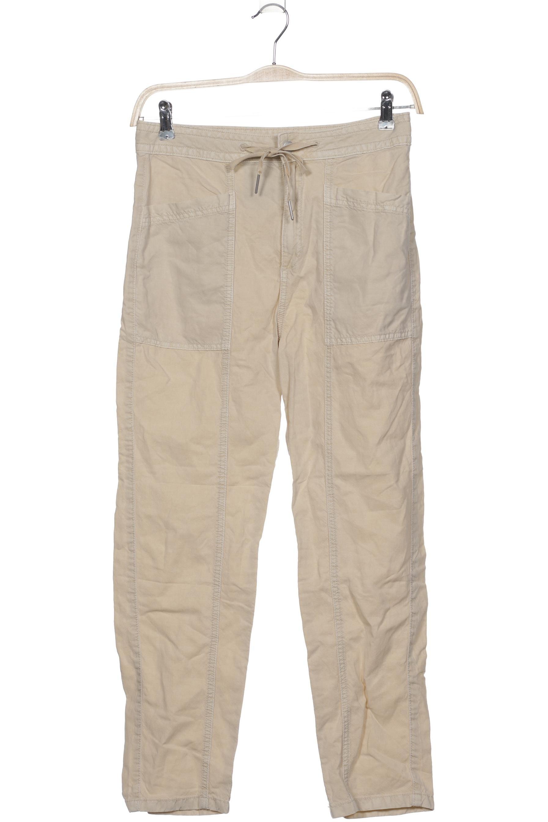 

edc by Esprit Damen Stoffhose, beige, Gr. 38