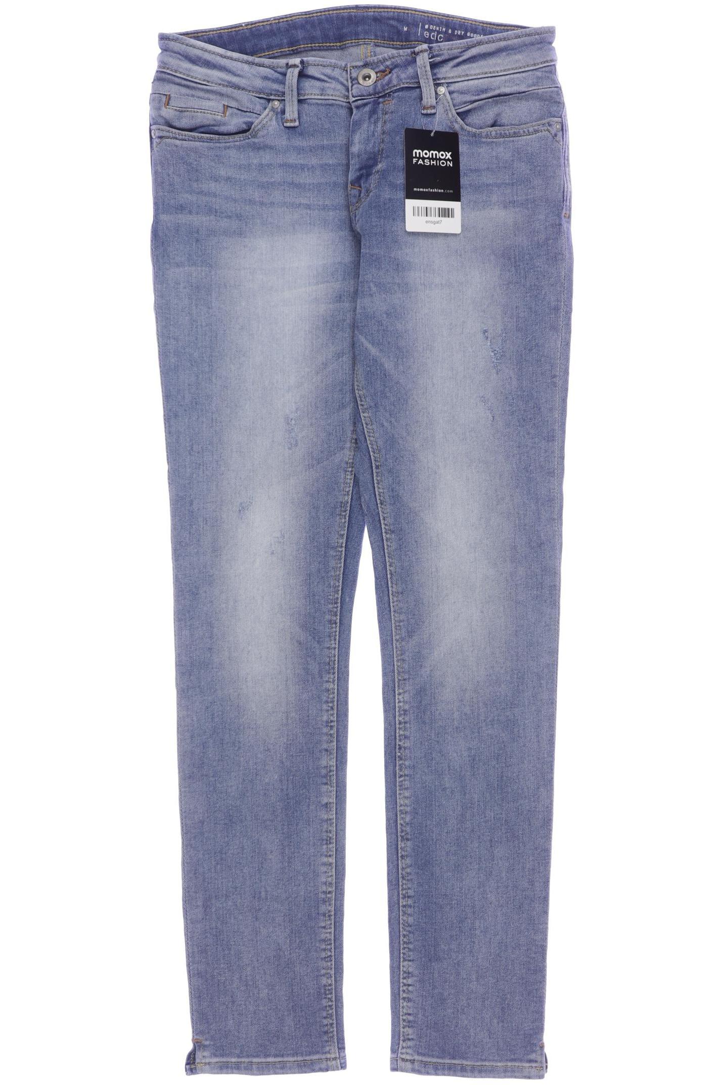 

edc by Esprit Damen Jeans, blau, Gr. 26