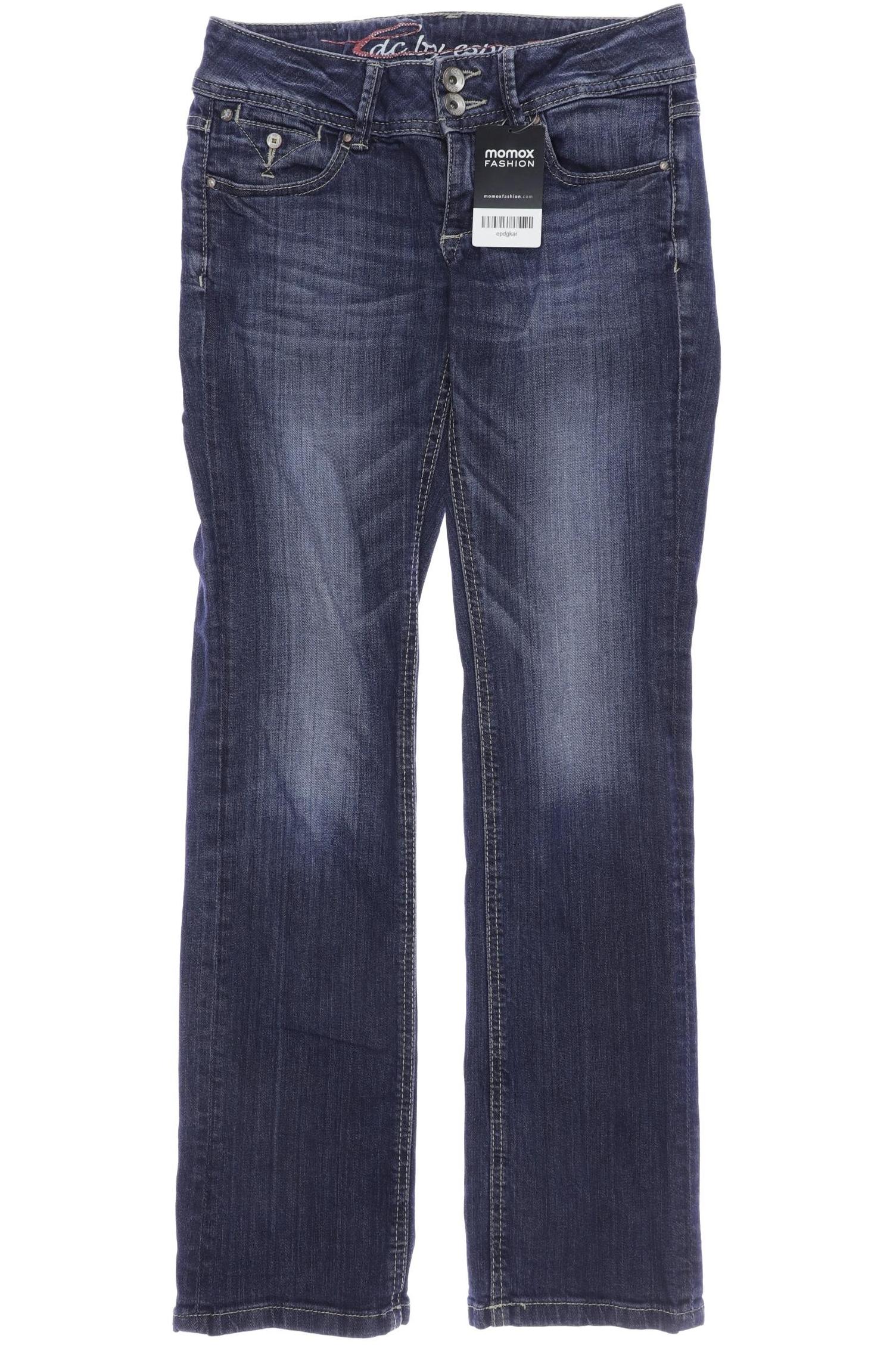 

edc by Esprit Damen Jeans, marineblau, Gr. 27