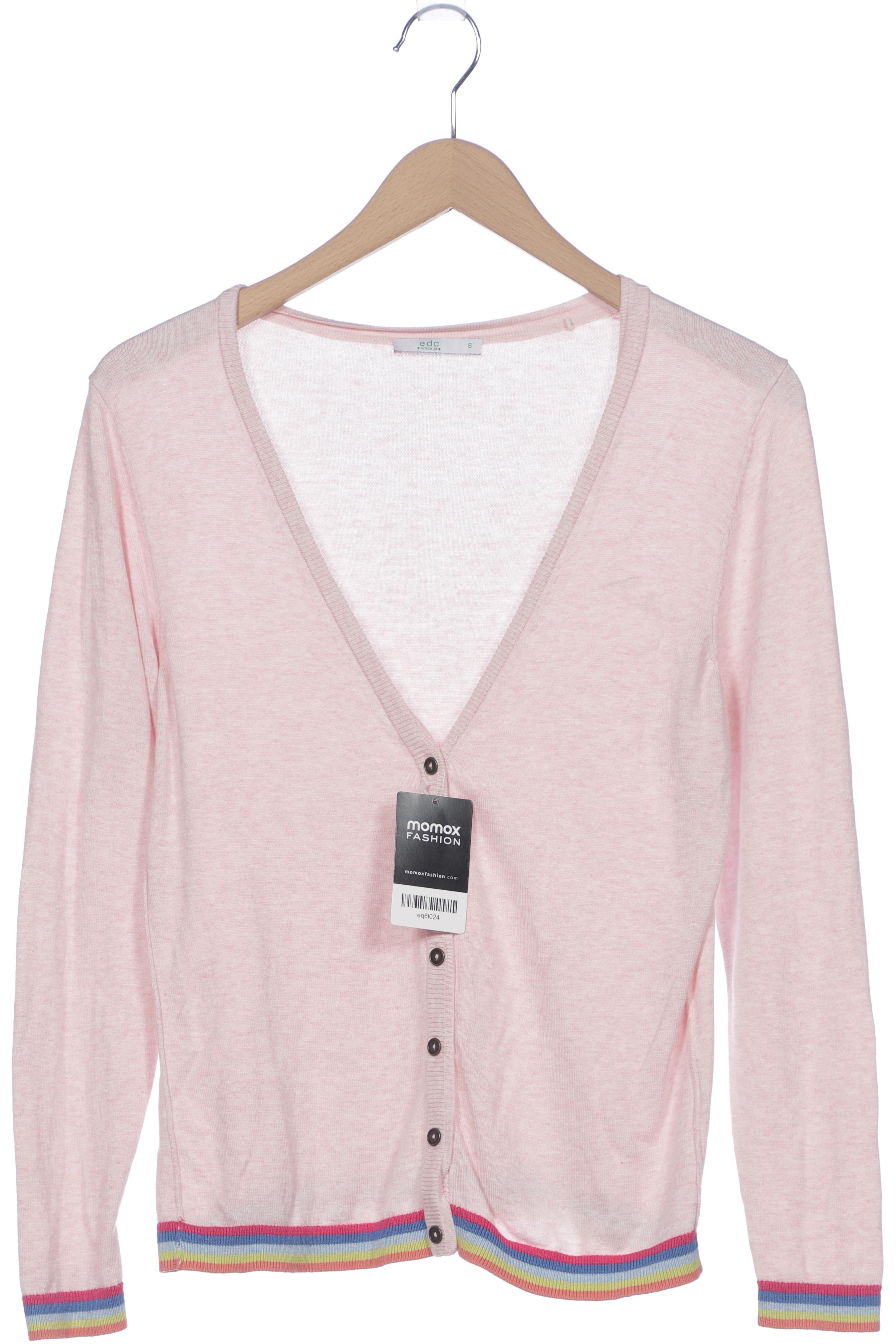 

edc by Esprit Damen Strickjacke, pink, Gr. 36