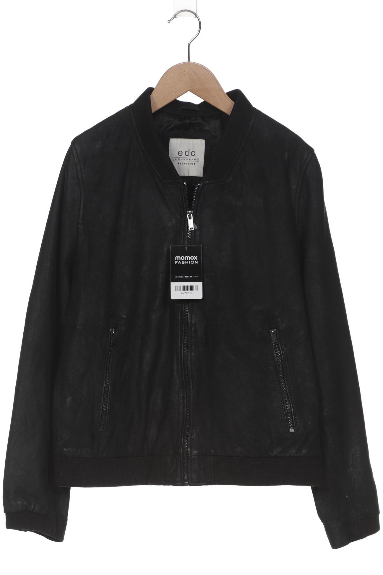 

edc by Esprit Damen Jacke, schwarz, Gr. 44