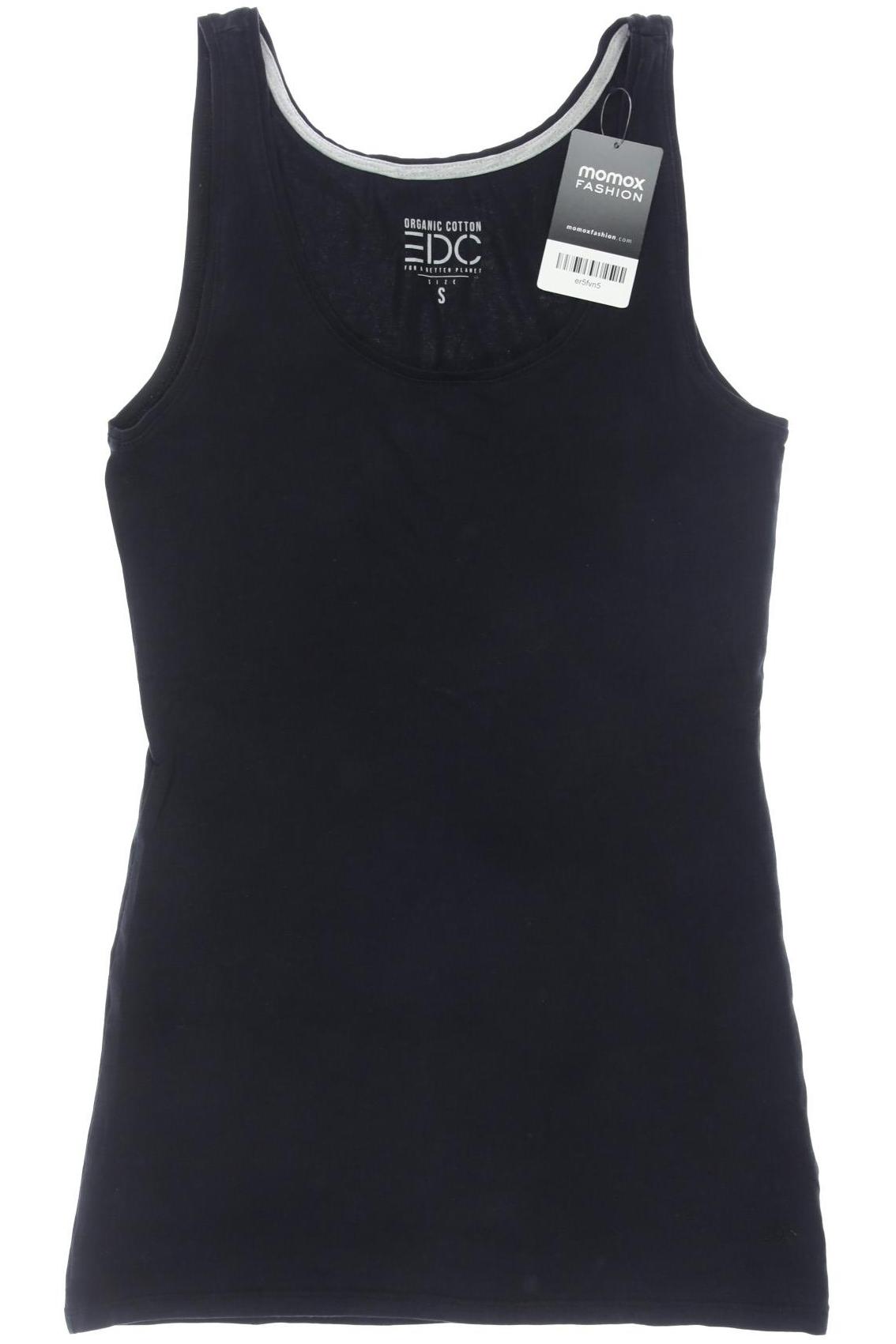 

edc by Esprit Damen Top, schwarz, Gr. 36
