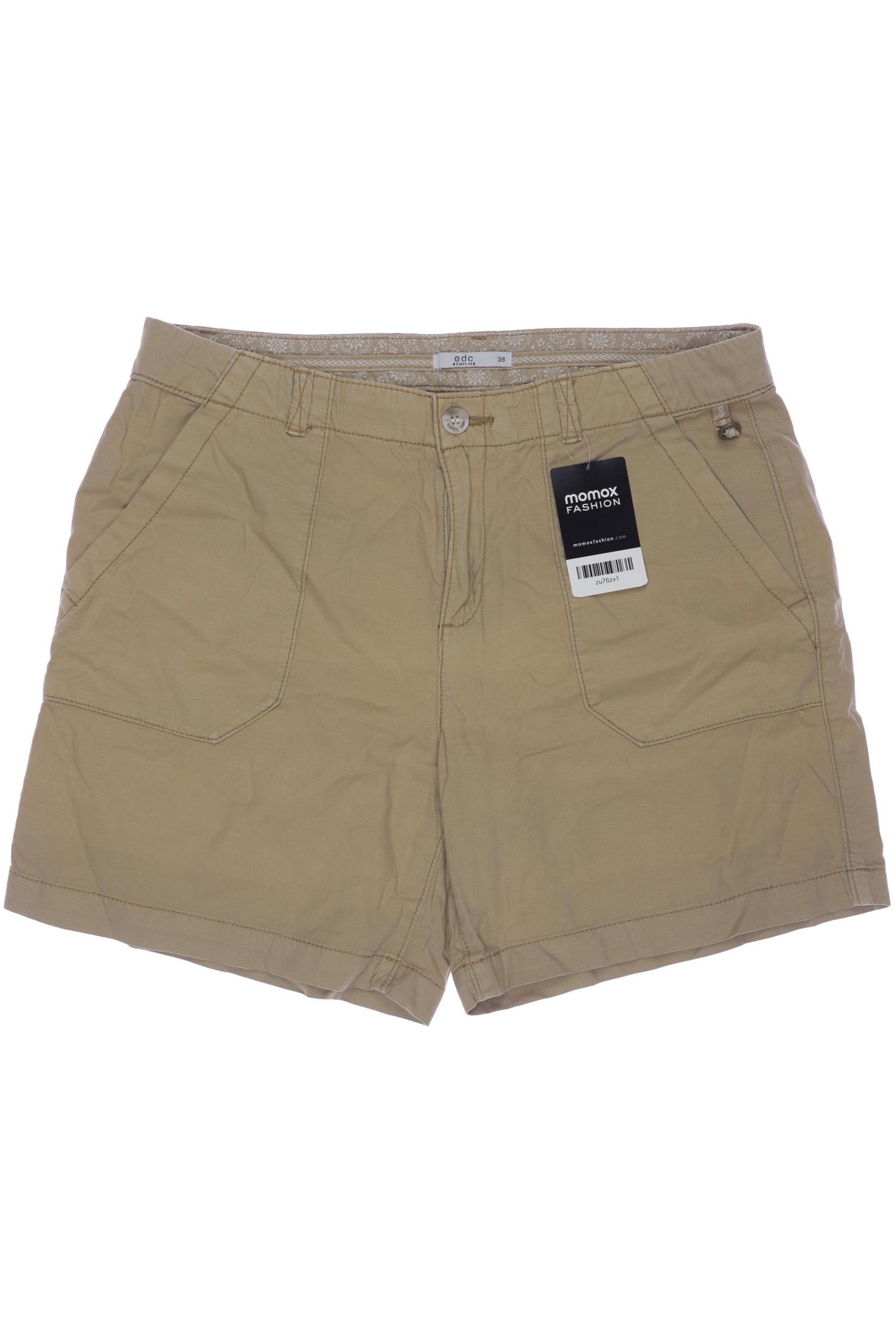 

edc by Esprit Damen Shorts, braun, Gr. 38