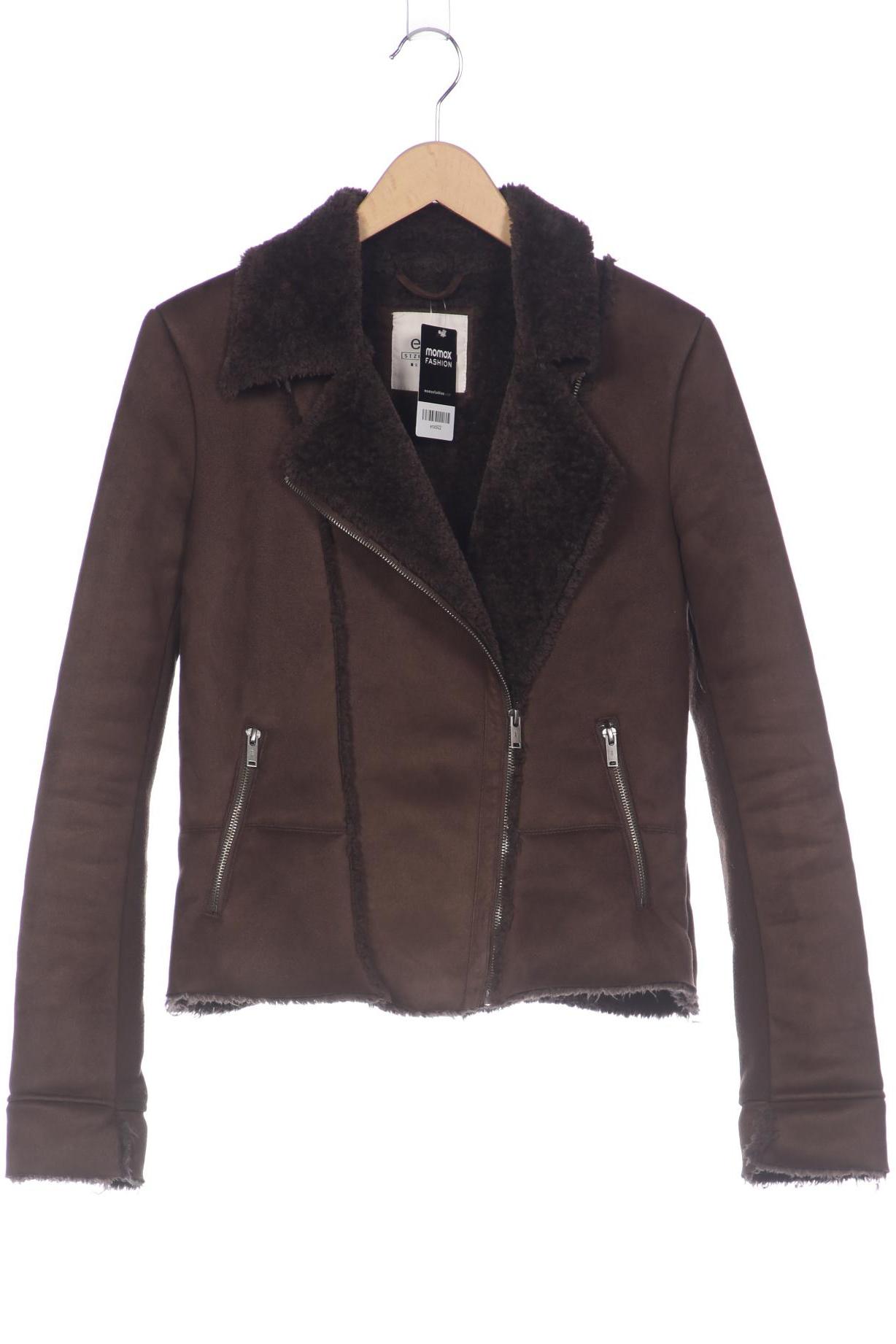 

edc by Esprit Damen Jacke, braun, Gr. 38
