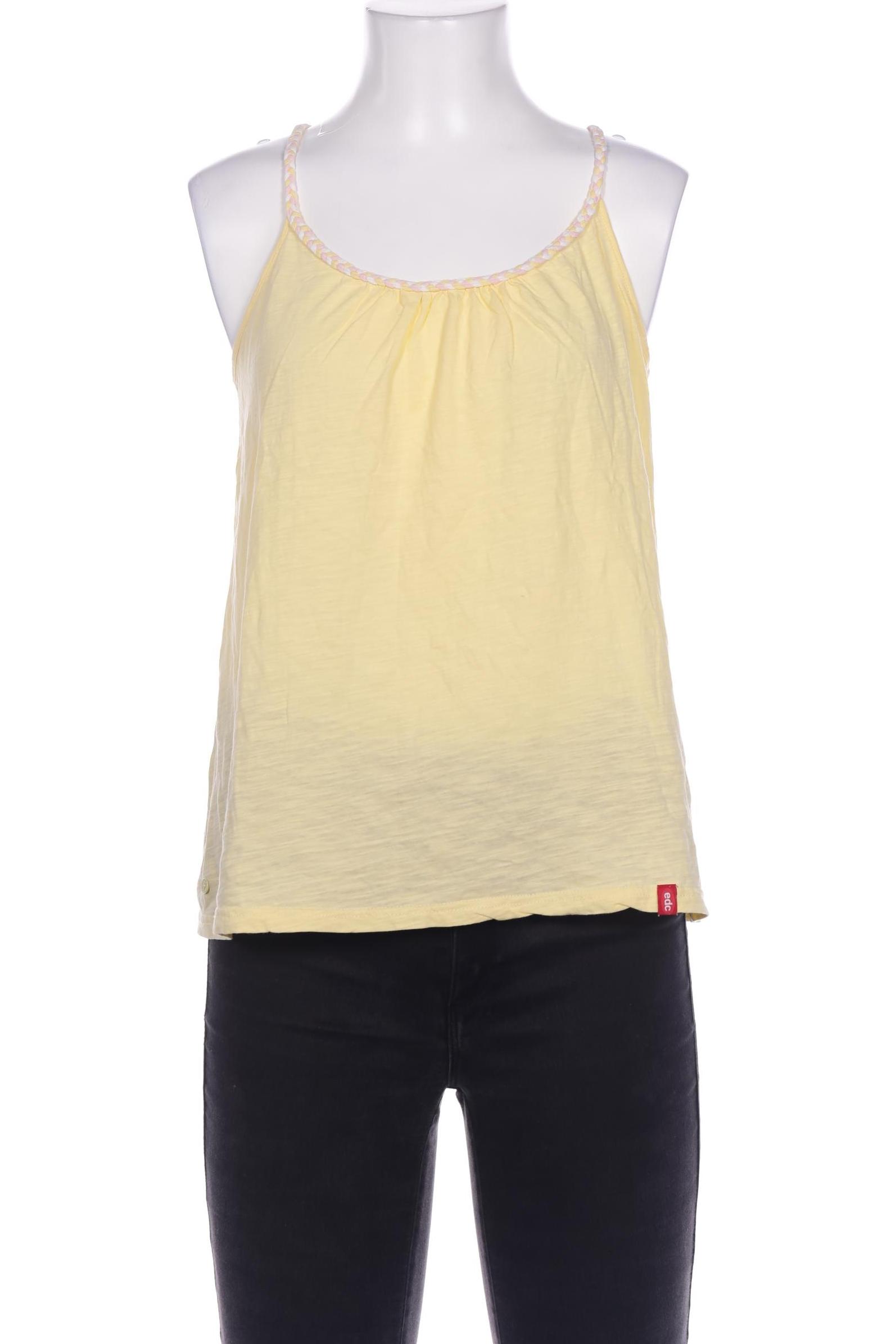 

edc by Esprit Damen Top, gelb, Gr. 36