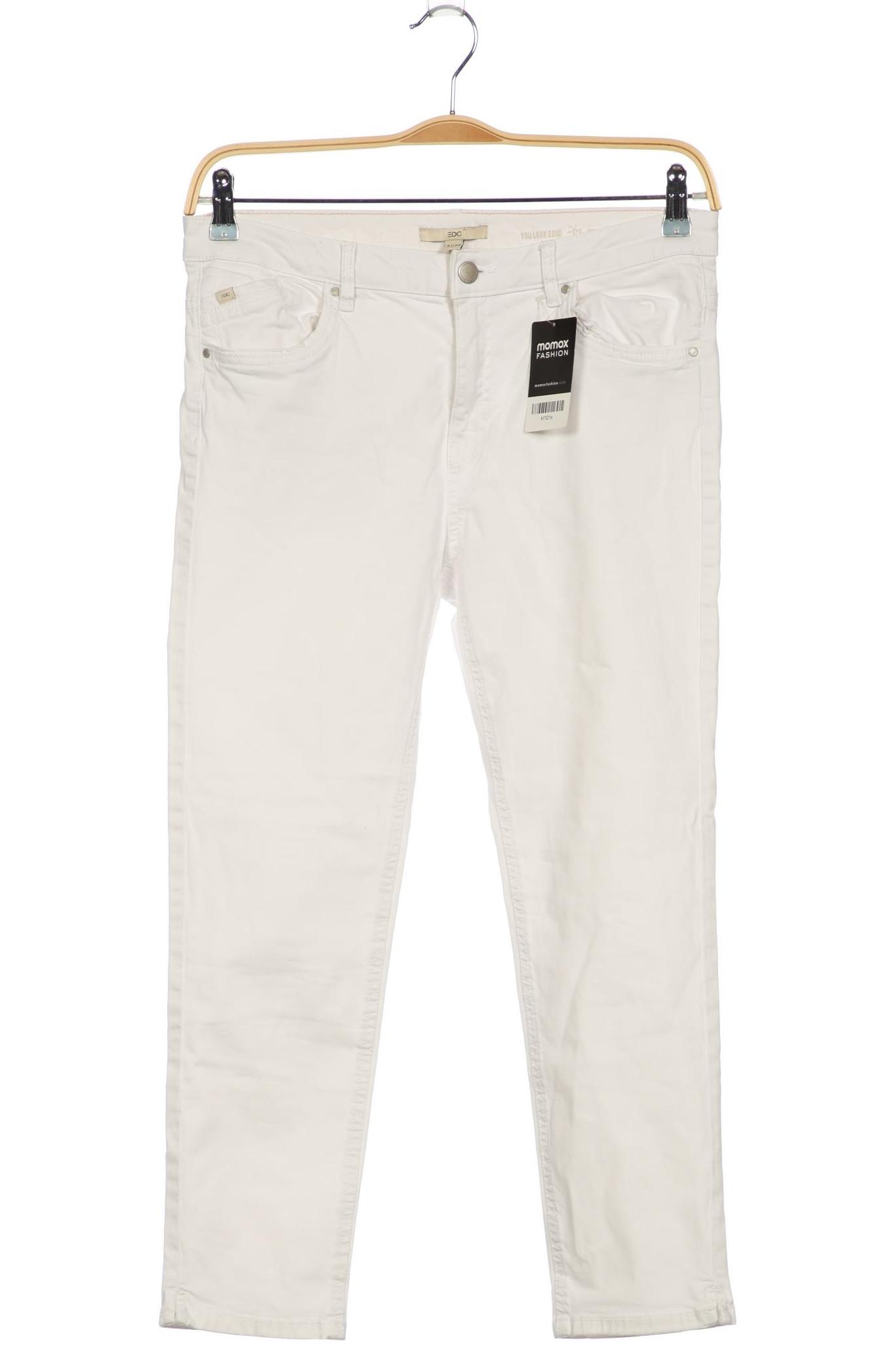 

edc by Esprit Damen Jeans, weiß, Gr. 31