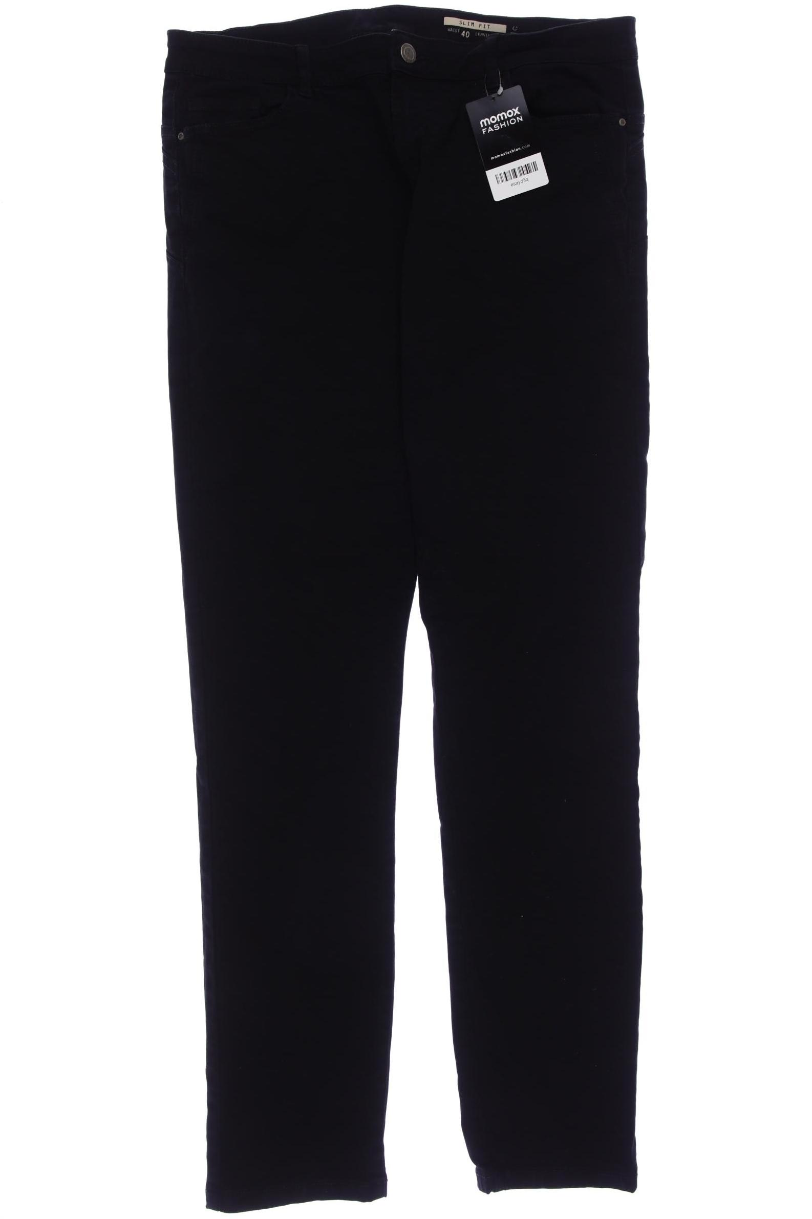 

edc by Esprit Damen Jeans, schwarz, Gr. 40