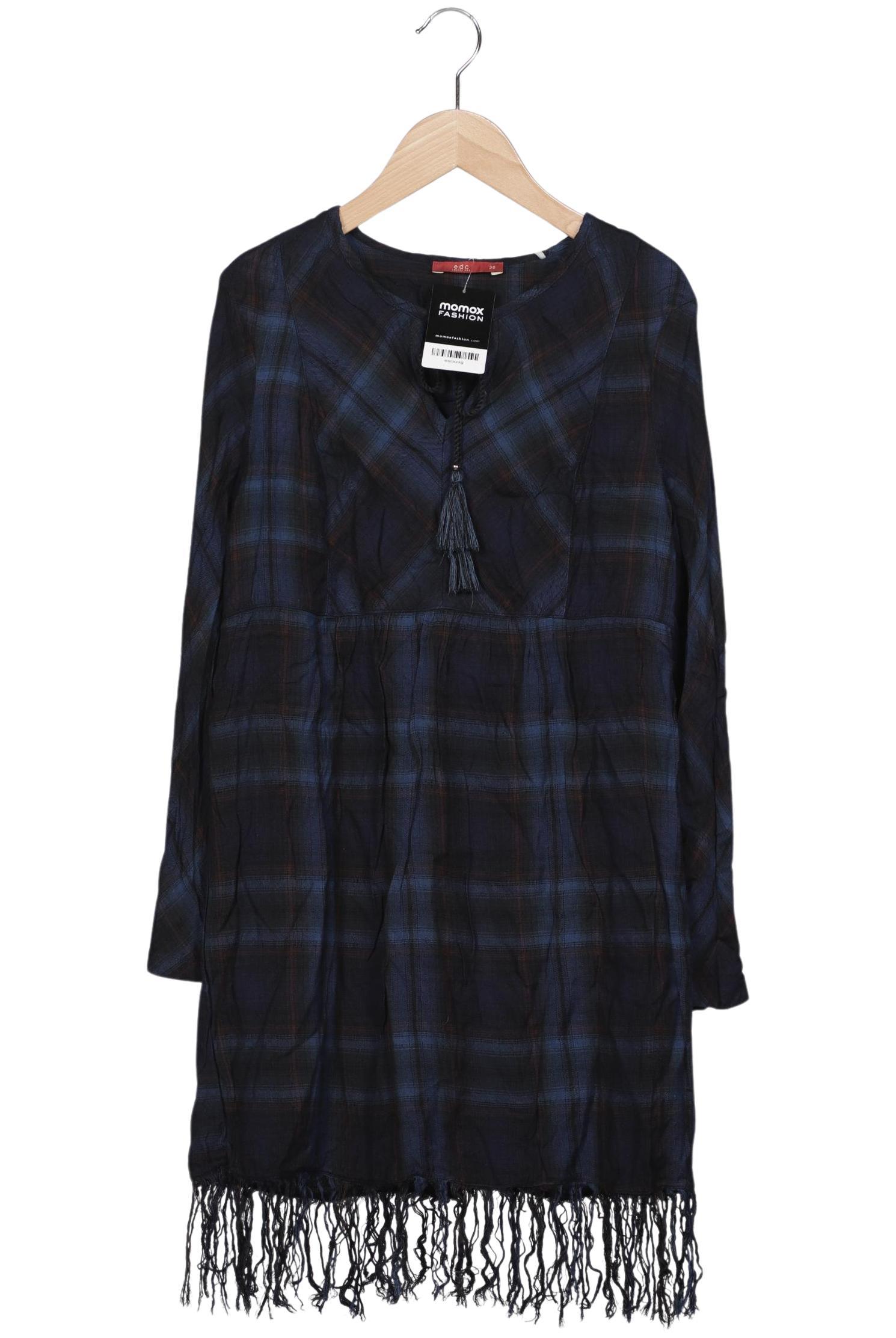 

edc by Esprit Damen Kleid, marineblau, Gr. 36
