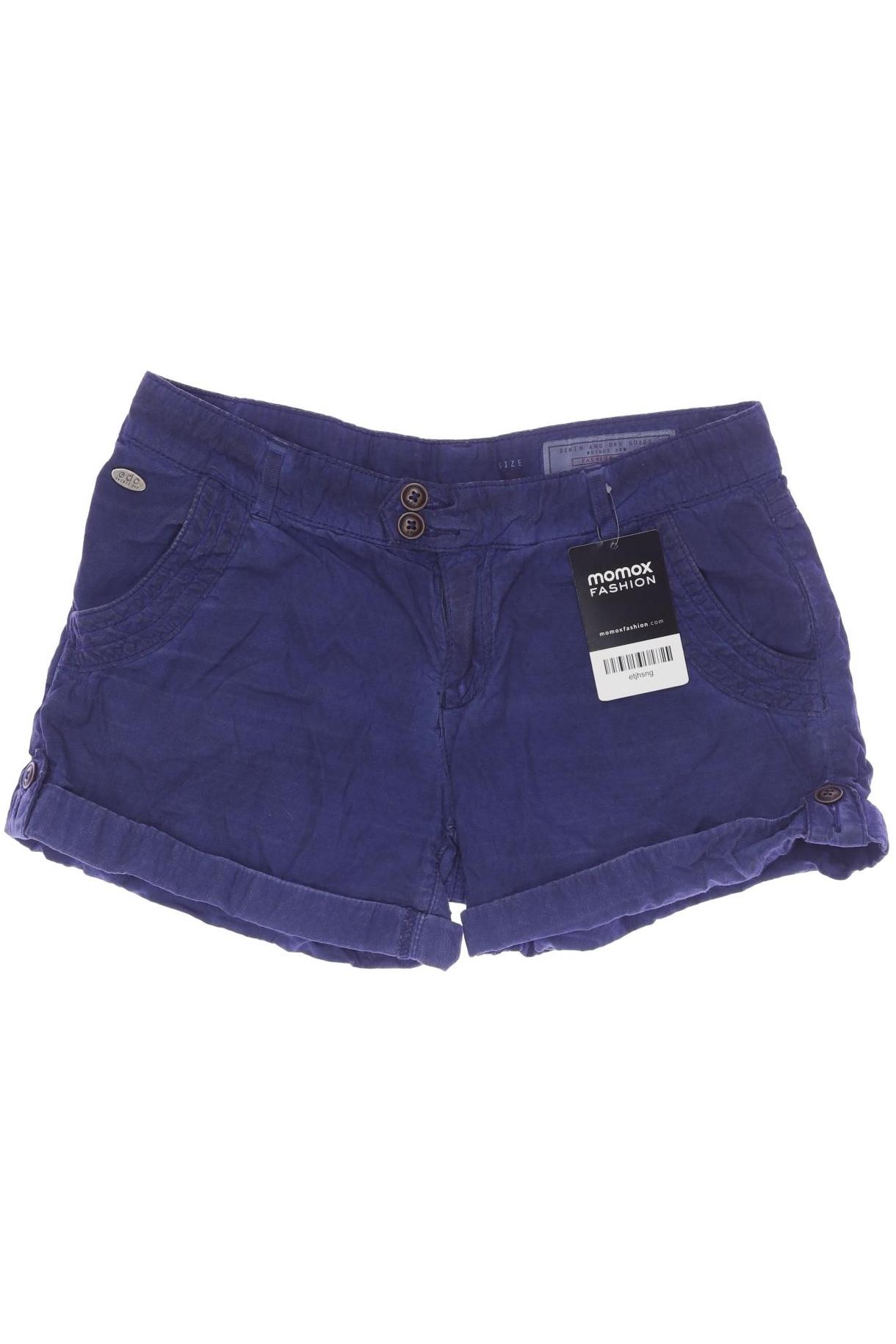

edc by Esprit Damen Shorts, blau, Gr. 34