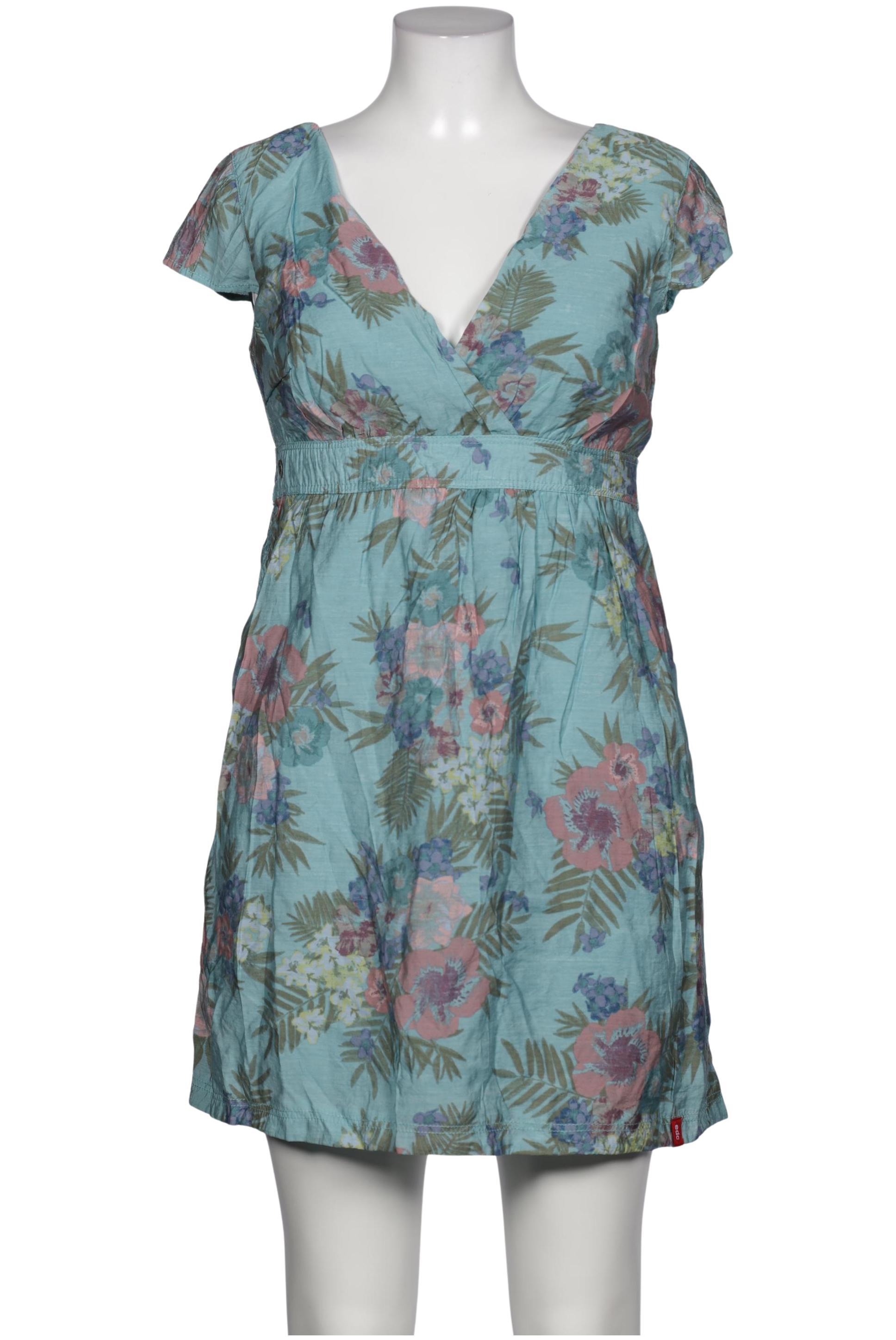 

edc by Esprit Damen Kleid, türkis, Gr. 40